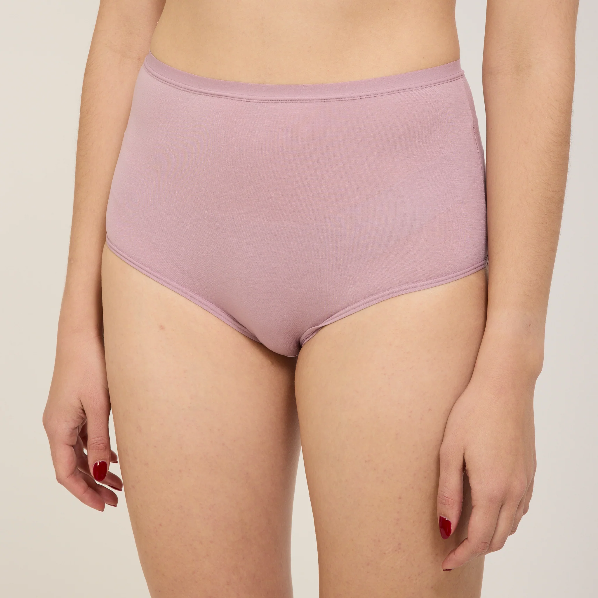 High Waist Bell Pants Still Purple - Image 5