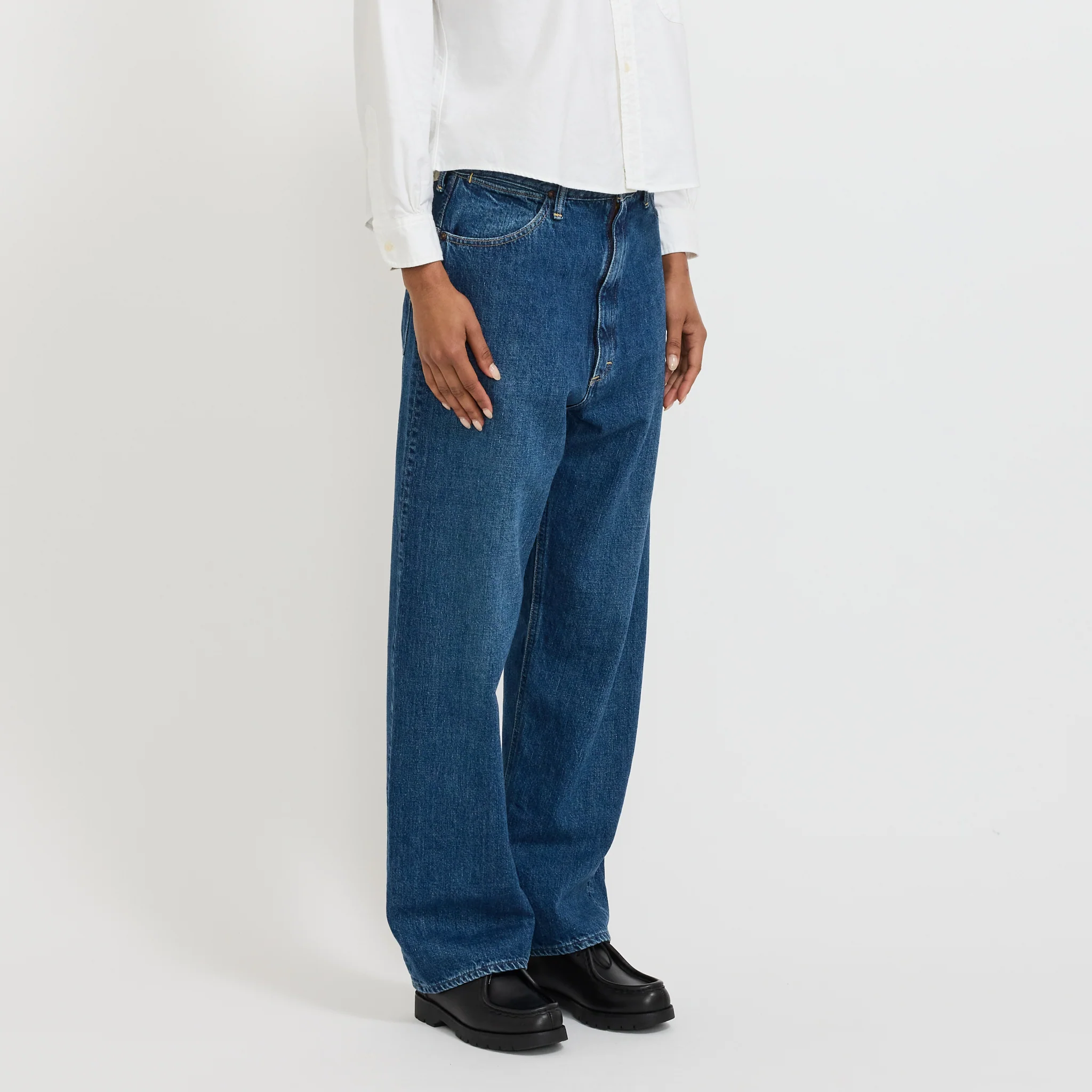 High Waist Original Selvedge Denim Used (Jasmin) - Image 3