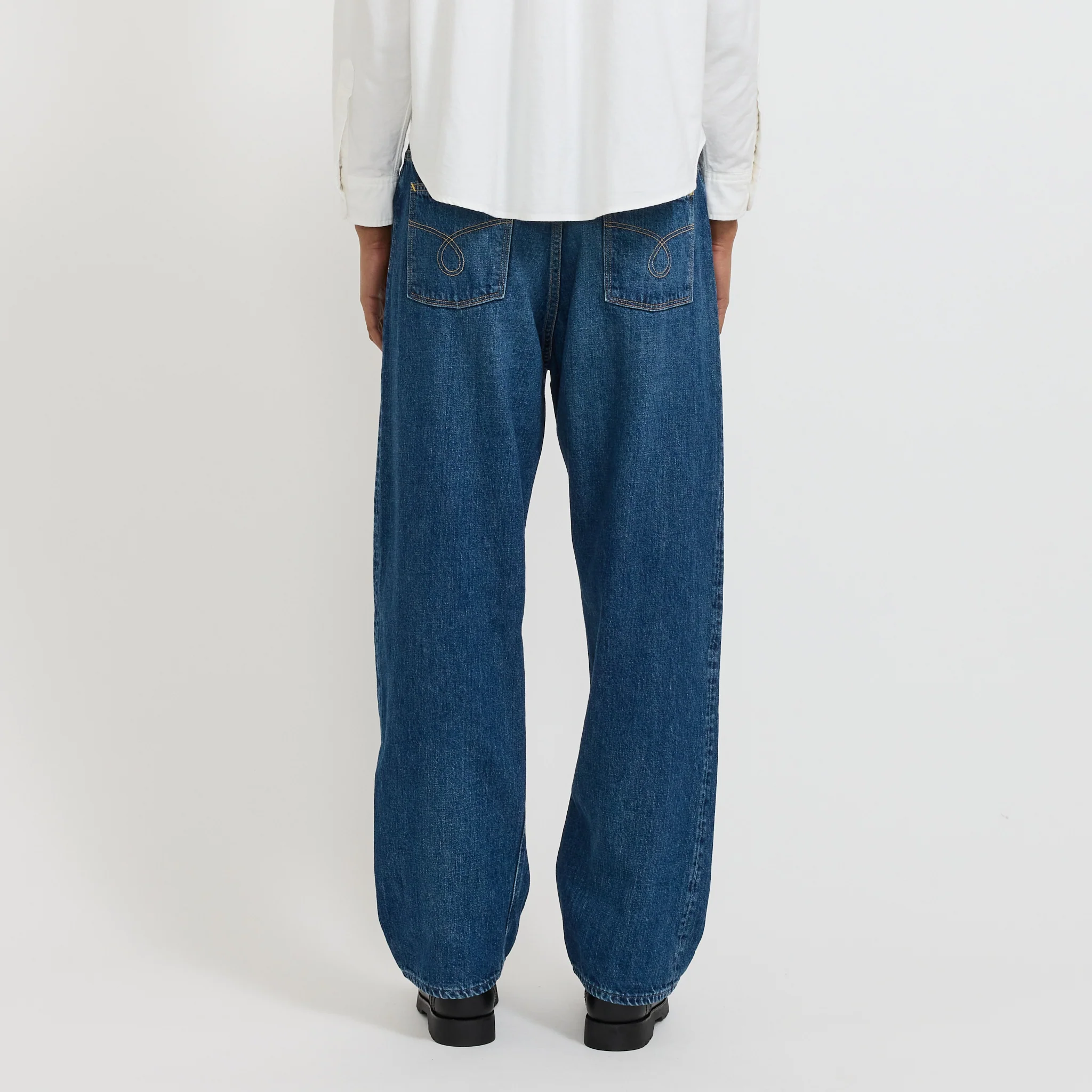 High Waist Original Selvedge Denim Used (Jasmin) - Image 4