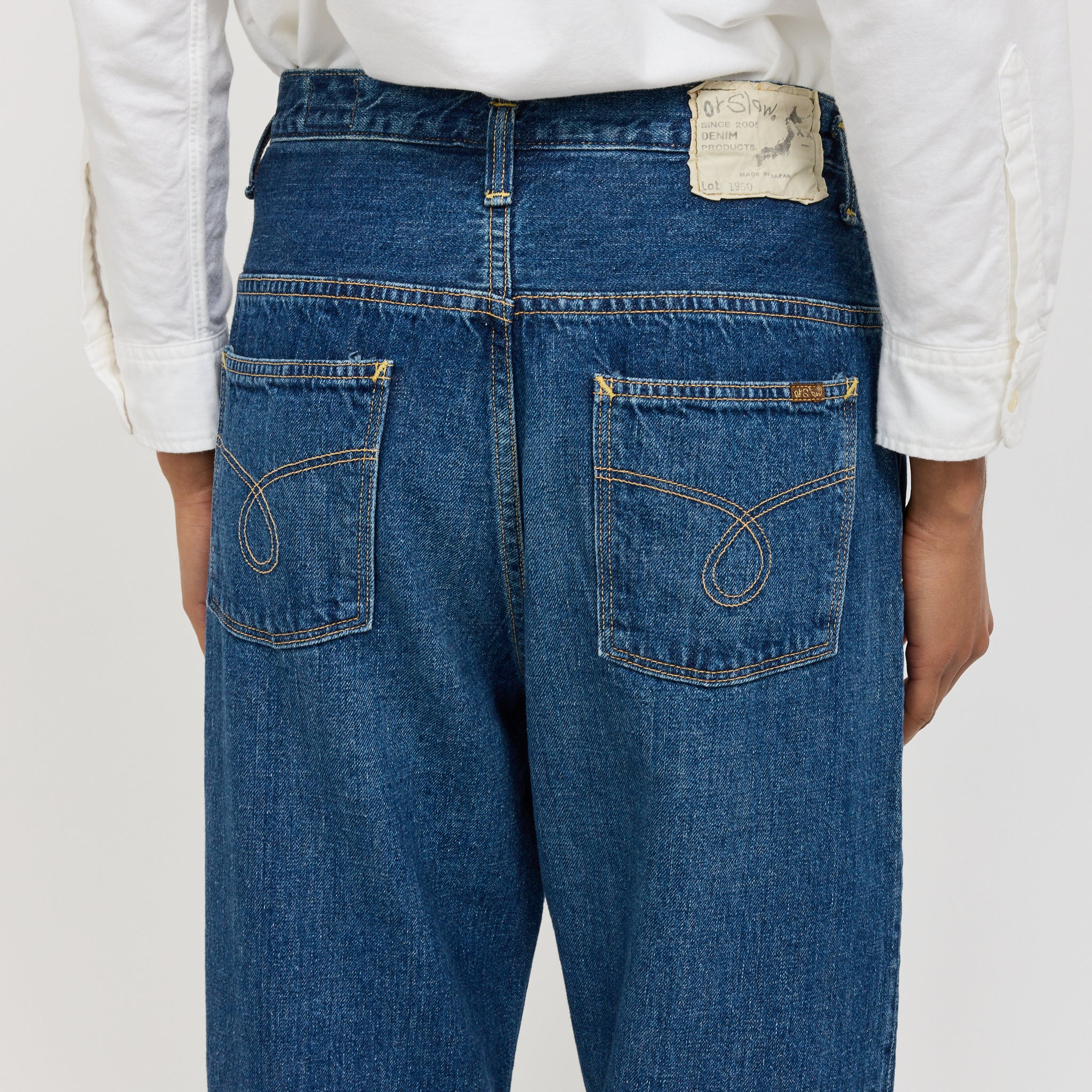 High Waist Original Selvedge Denim Used (Jasmin) - Image 5