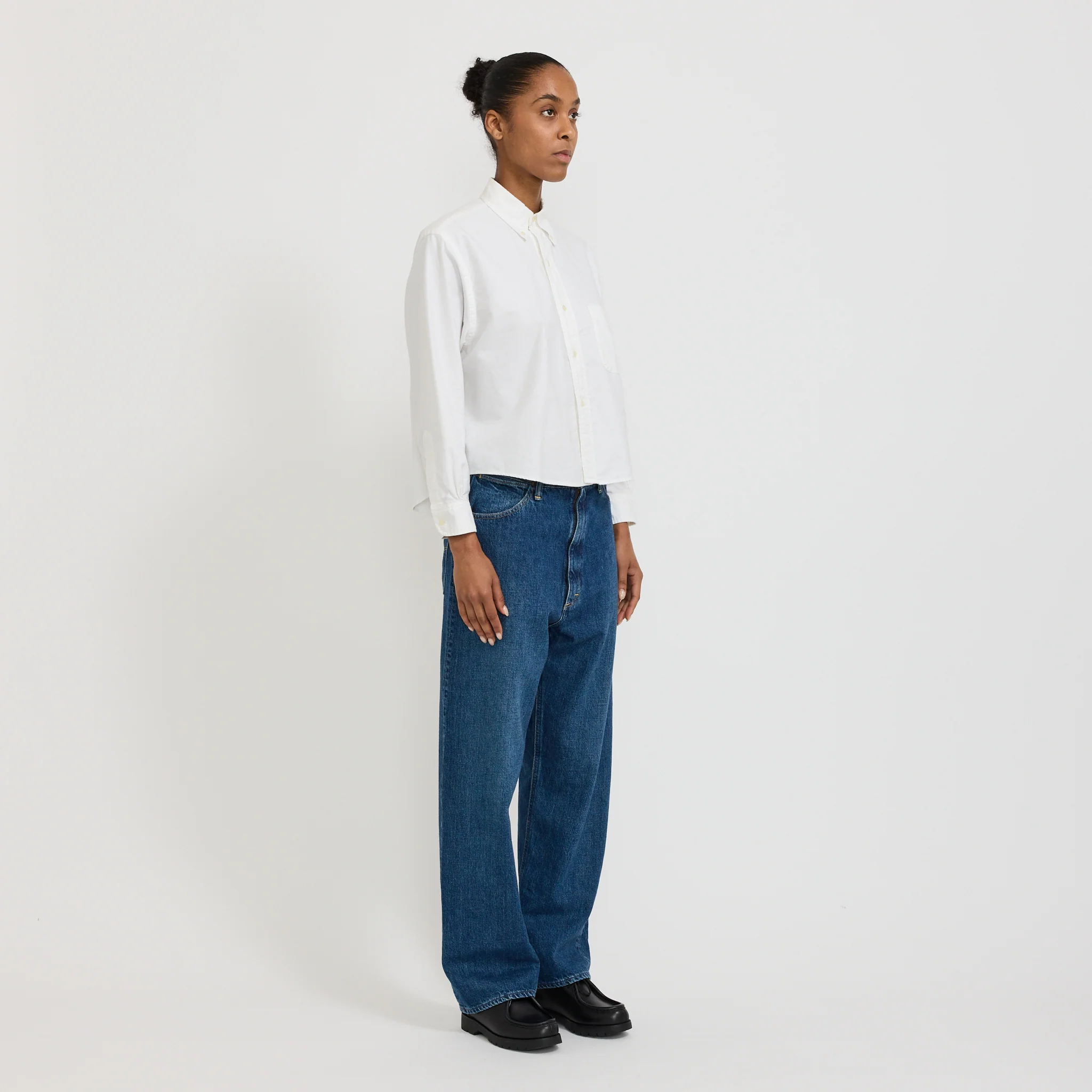 High Waist Original Selvedge Denim Used (Jasmin) - Image 7