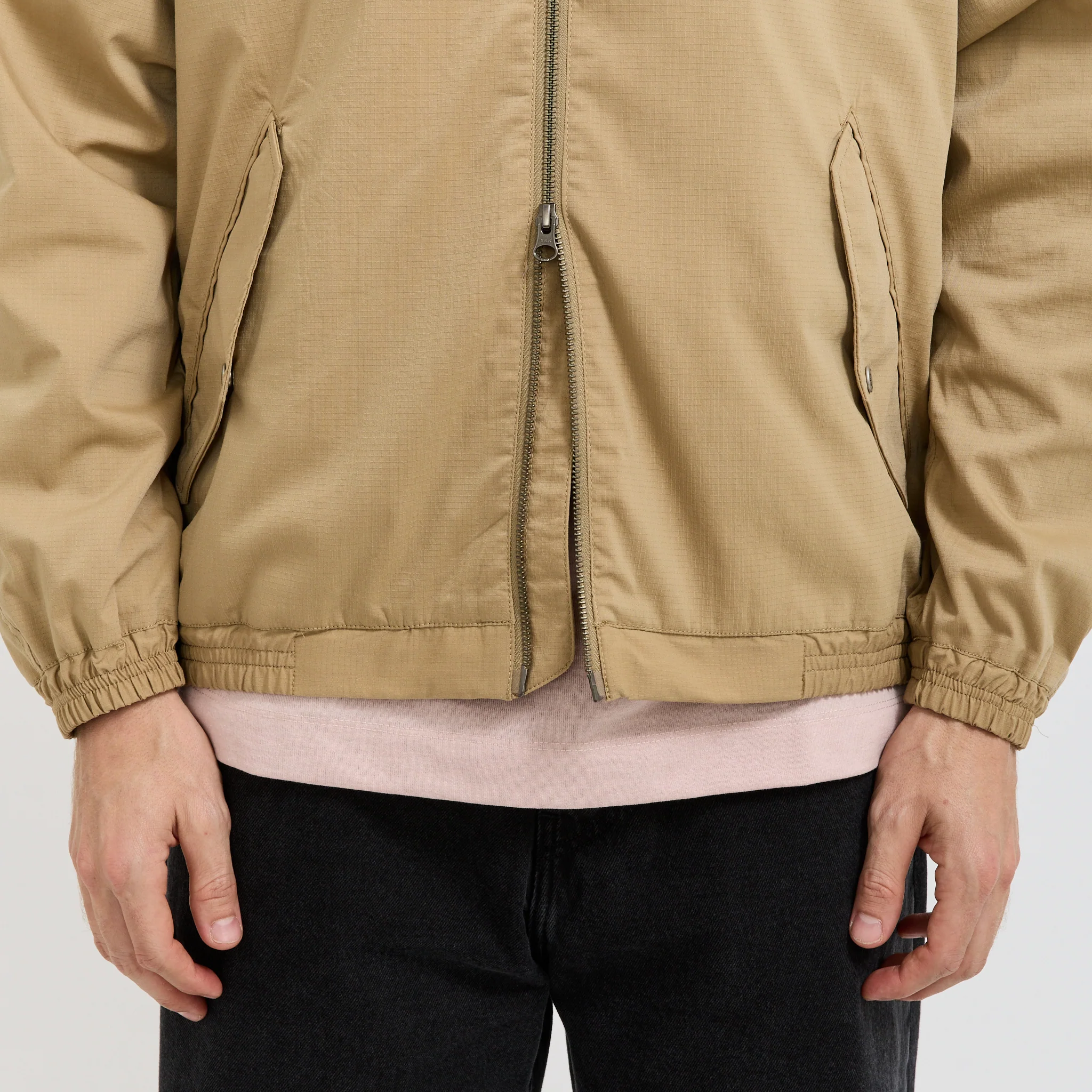 Hinoc Ripstop Drizzler Jacket Beige - Image 8