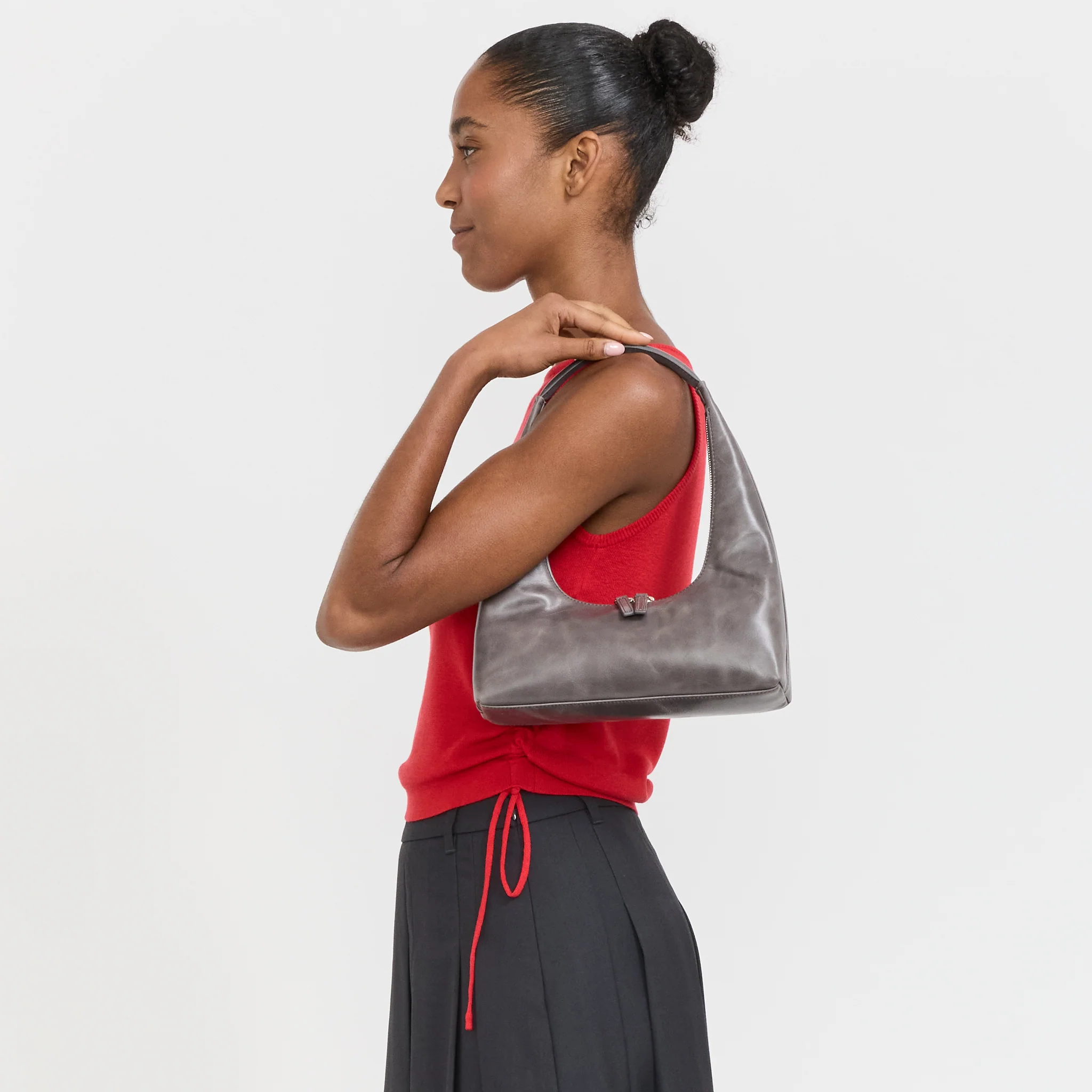 Hobo Shoulder Mauve Pull-Up - Image 5