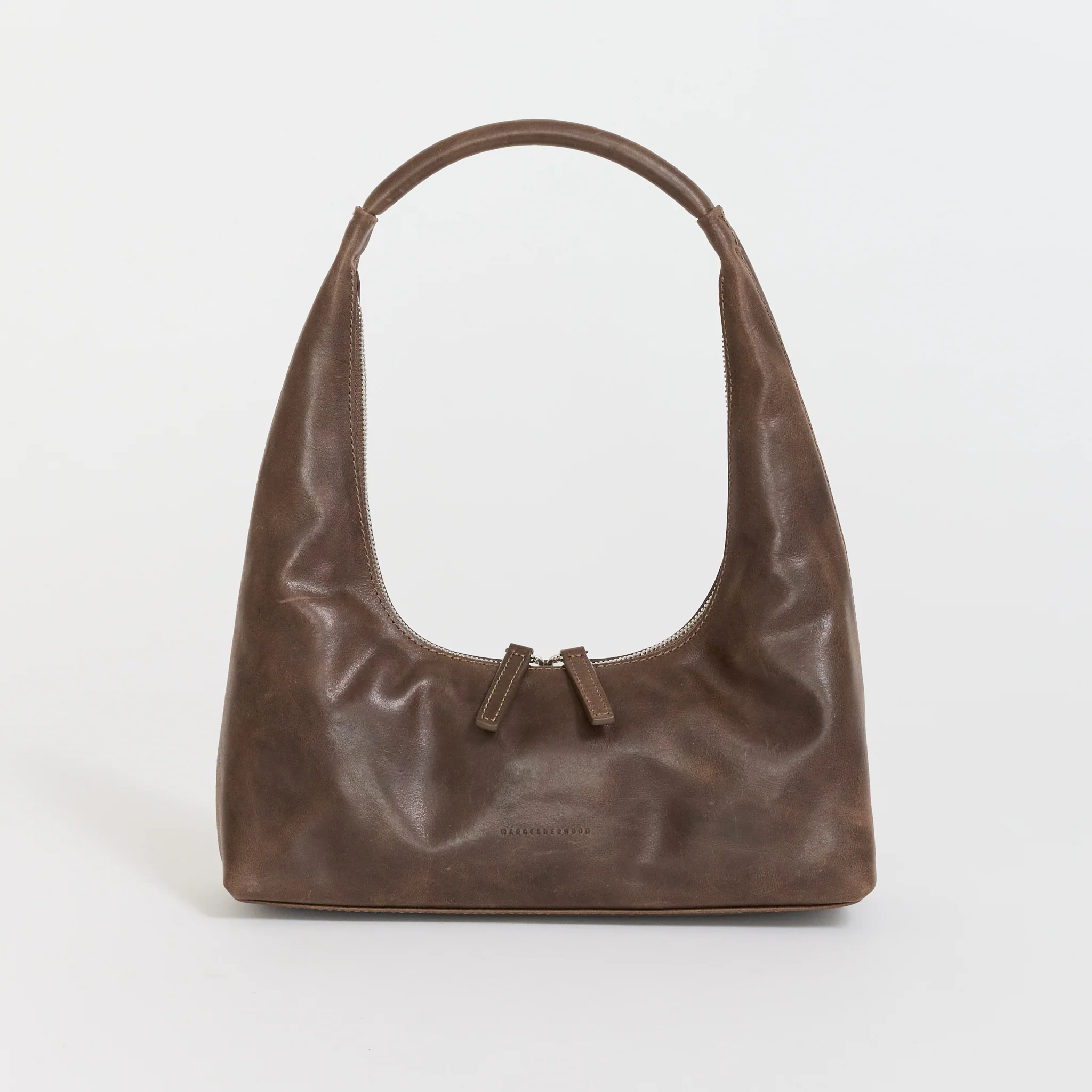 Hobo Shoulder Washed Brown Pull-Up