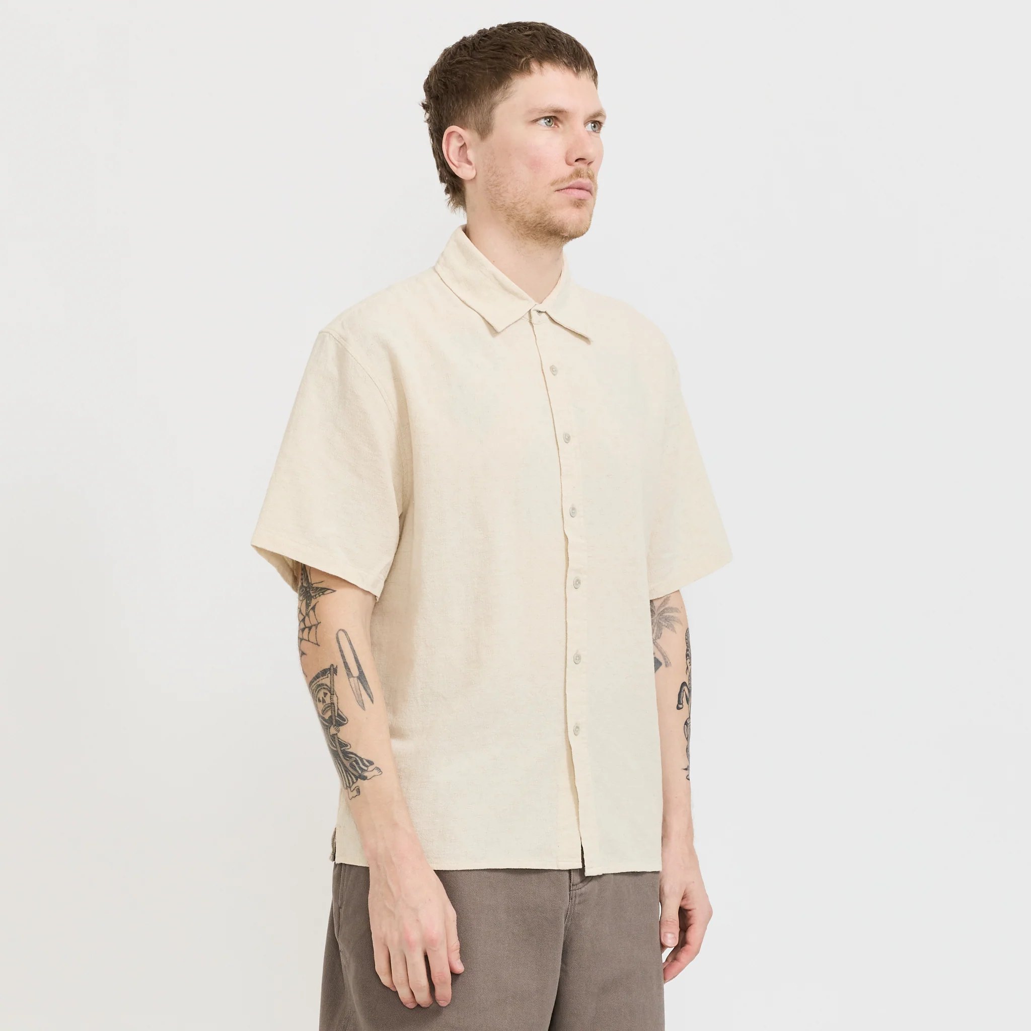 Hold SS Shirt Off White - Image 3