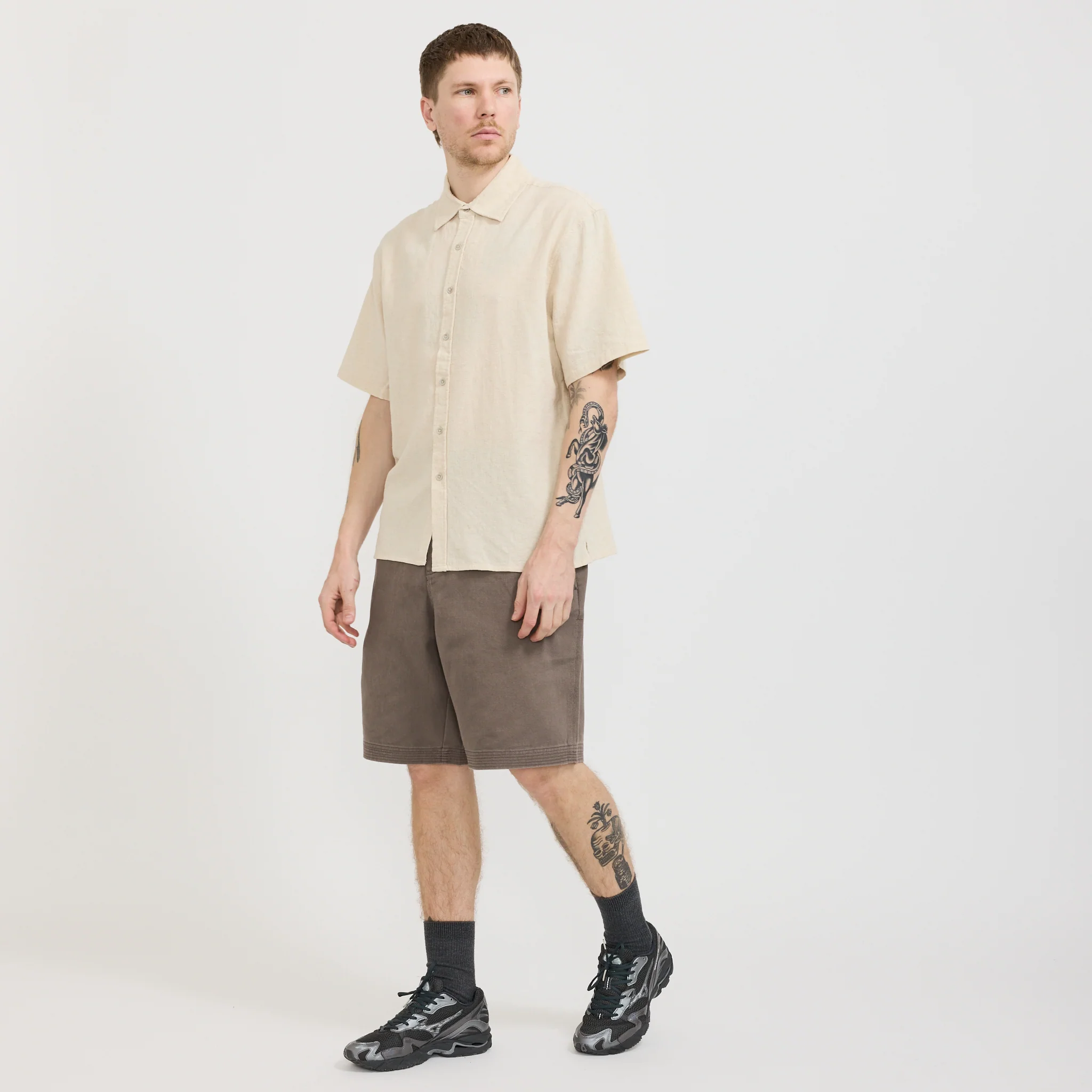 Hold SS Shirt Off White - Image 8
