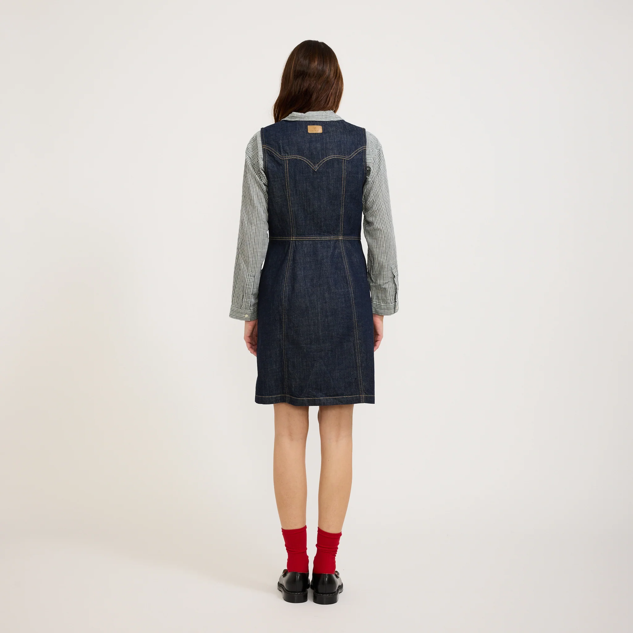 Ina Denim Dress One Wash - Image 3