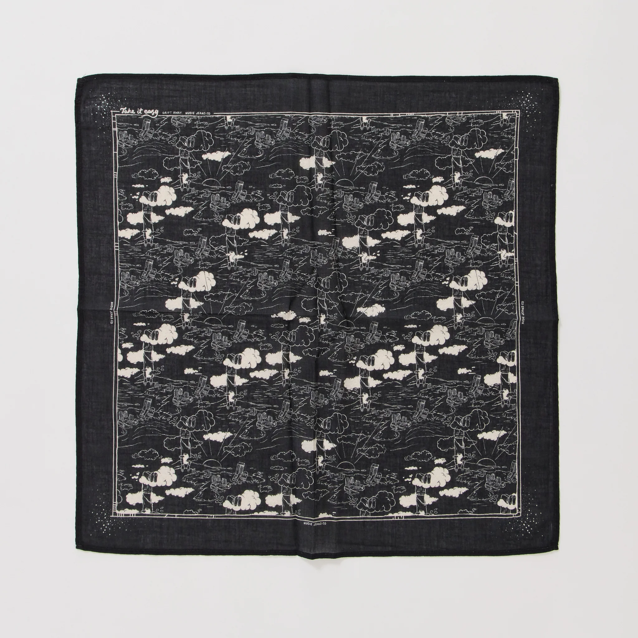 Ingrid Bandana Drift Away Black - Image 2