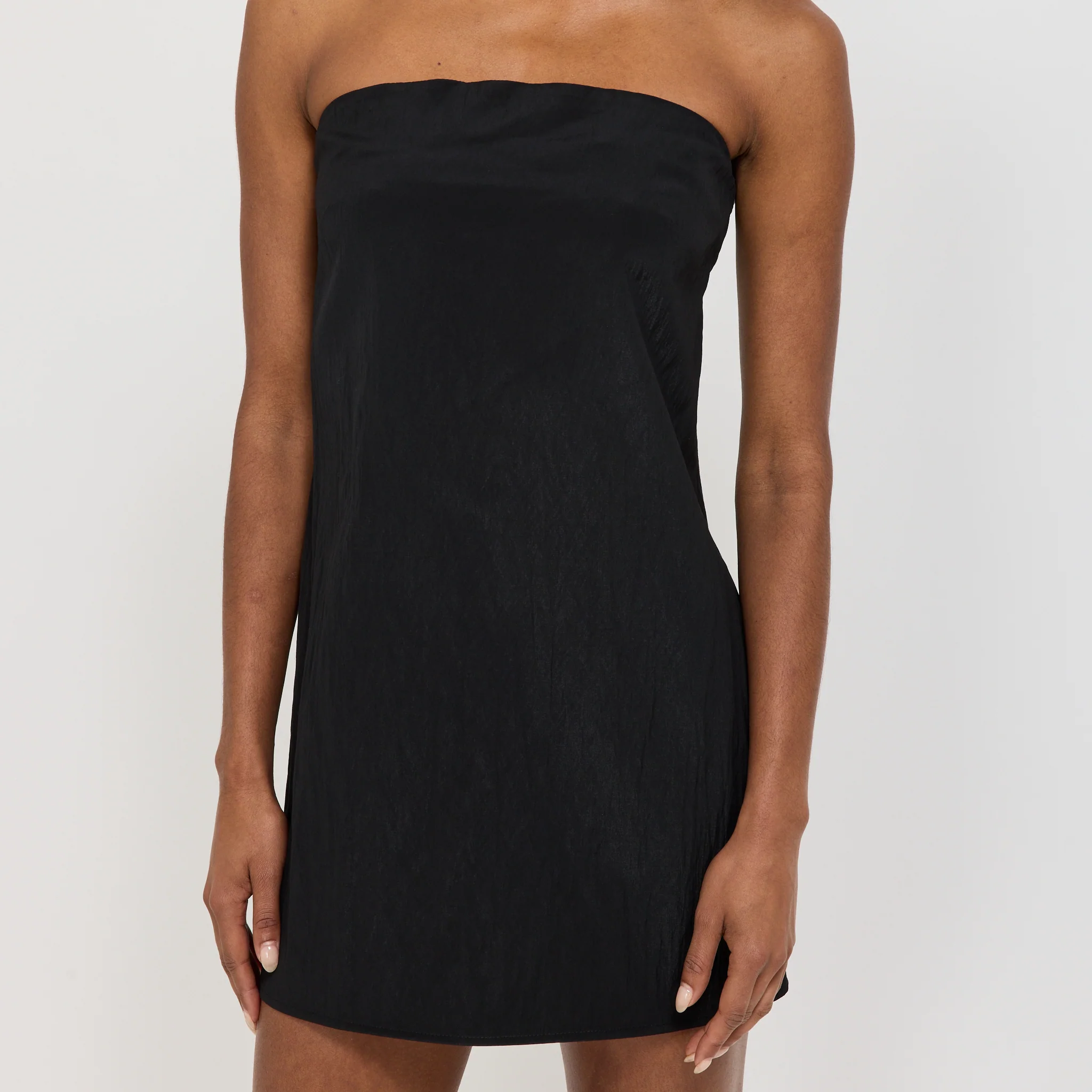 Intercept Mini Dress Black - Image 5