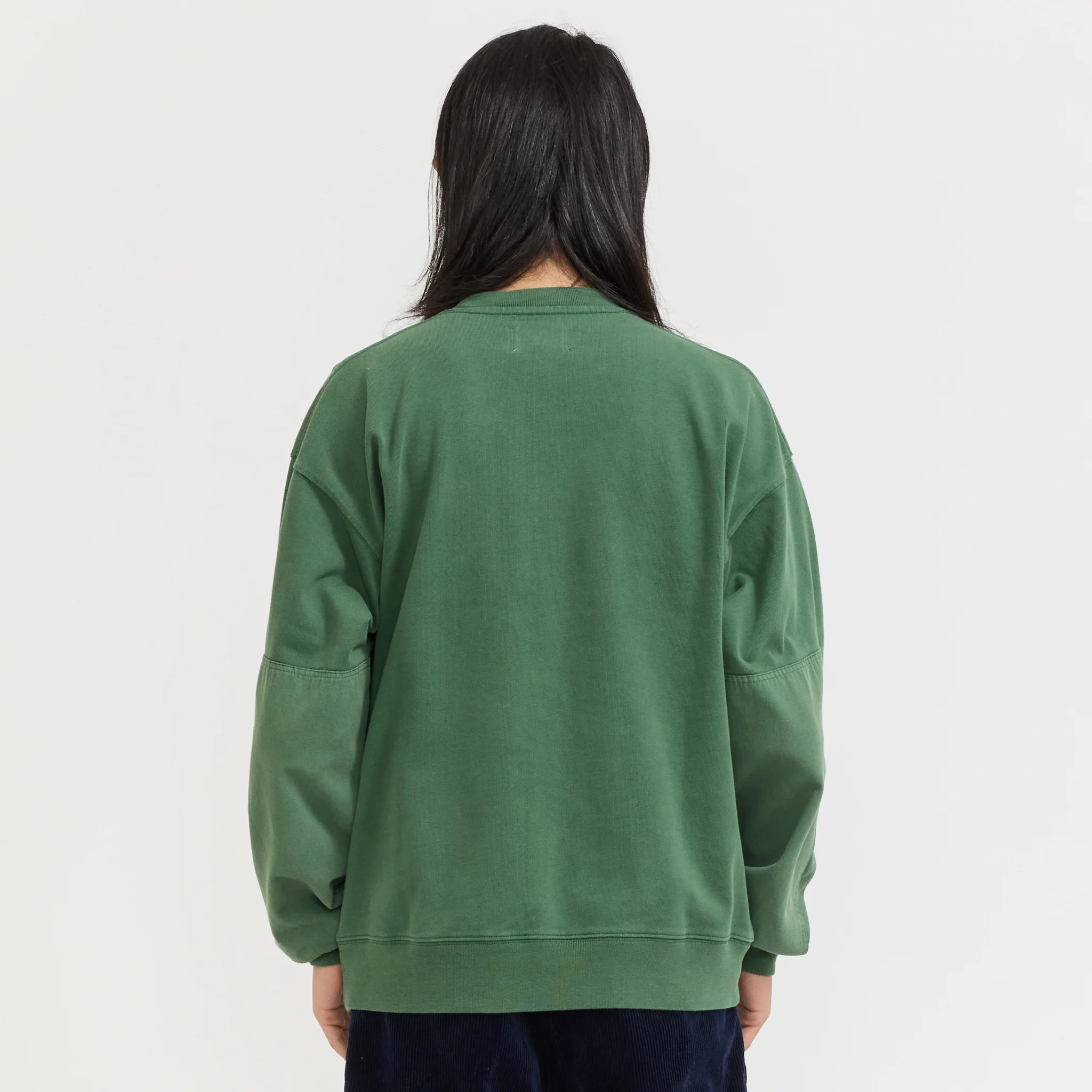 Jaar Reinforced Crew Faded Green - Image 5