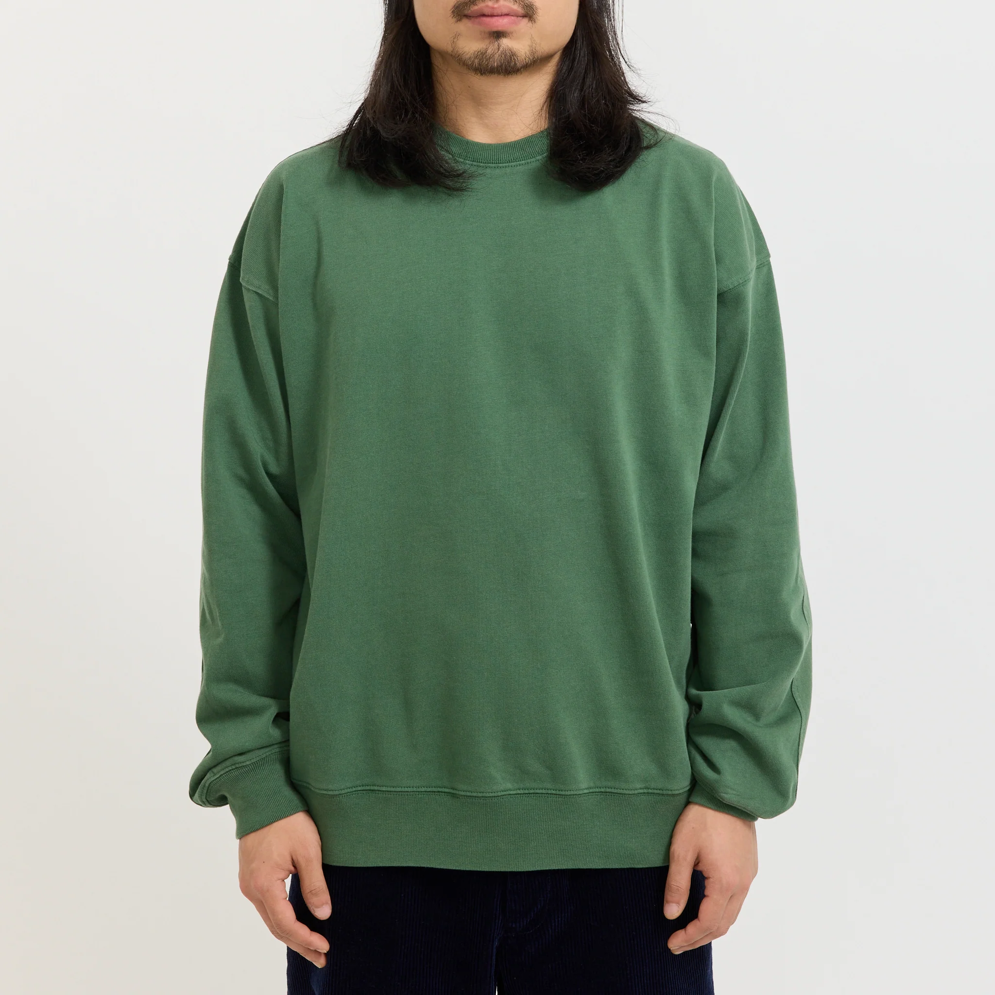 Jaar Reinforced Crew Faded Green - Image 6