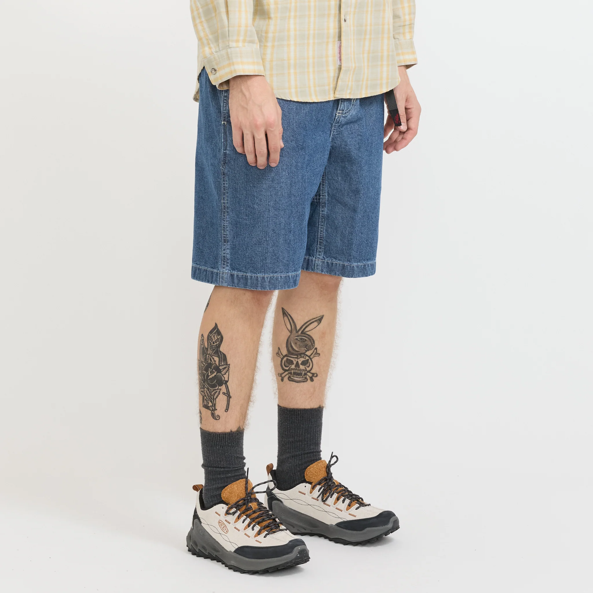 Japanese Chambray Short Blue - Image 2