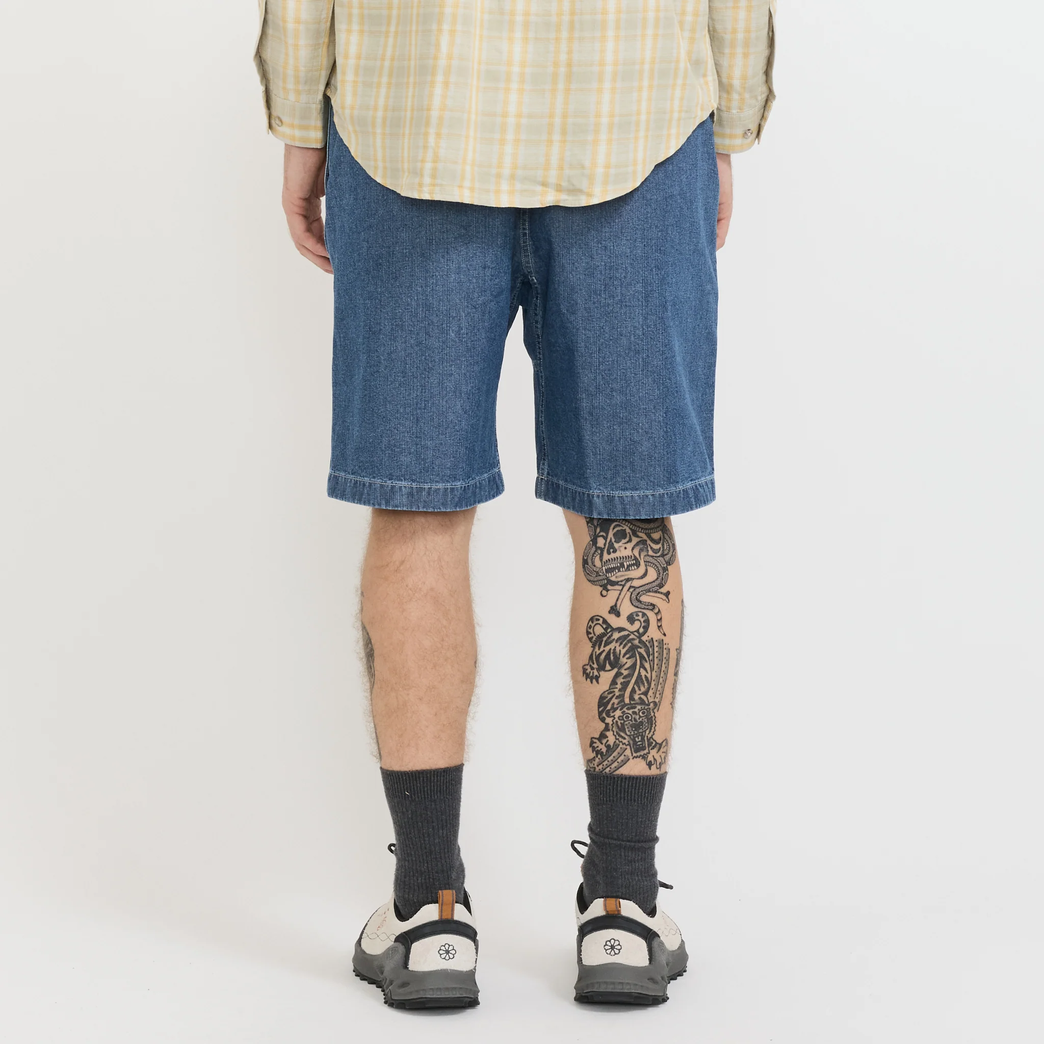 Japanese Chambray Short Blue - Image 3