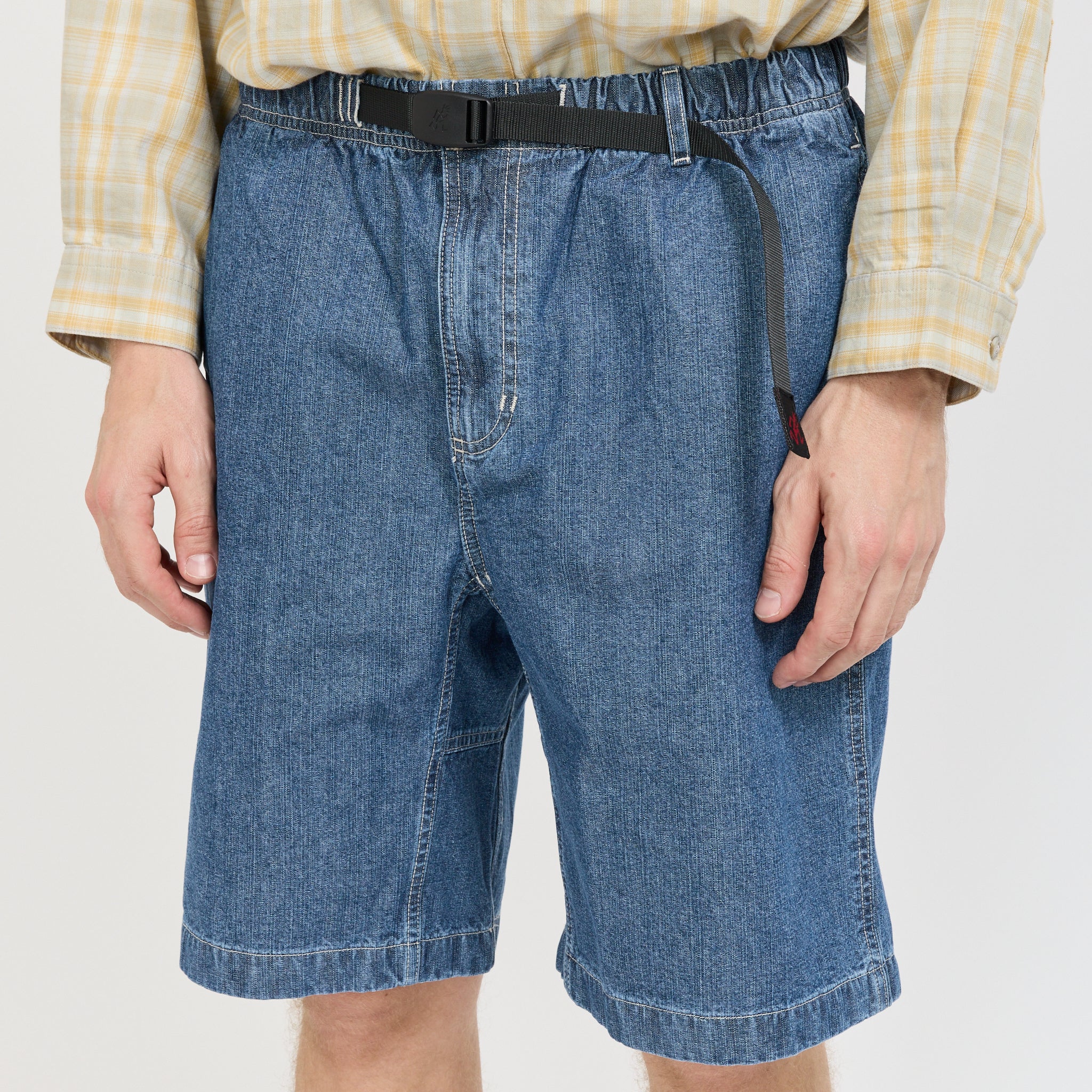 Japanese Chambray Short Blue - Image 4