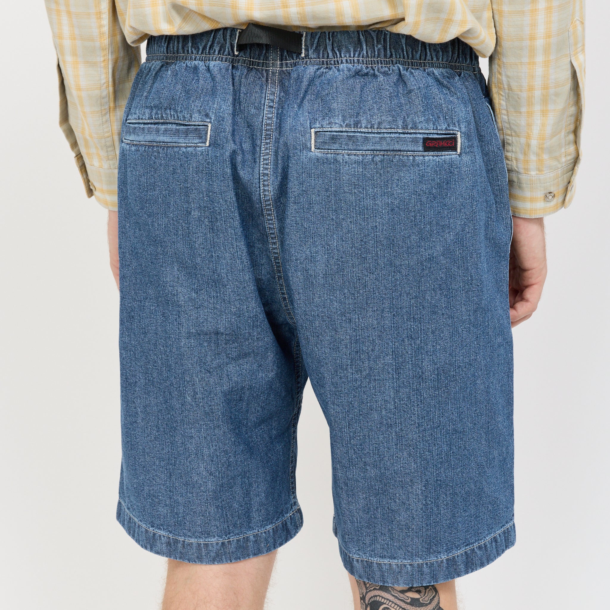 Japanese Chambray Short Blue - Image 5