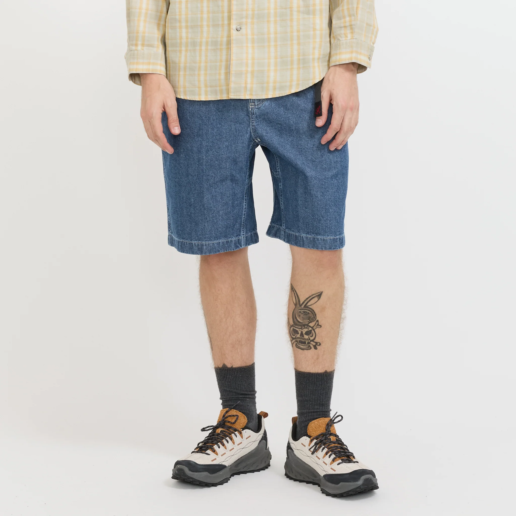 Japanese Chambray Short Blue - Image 7
