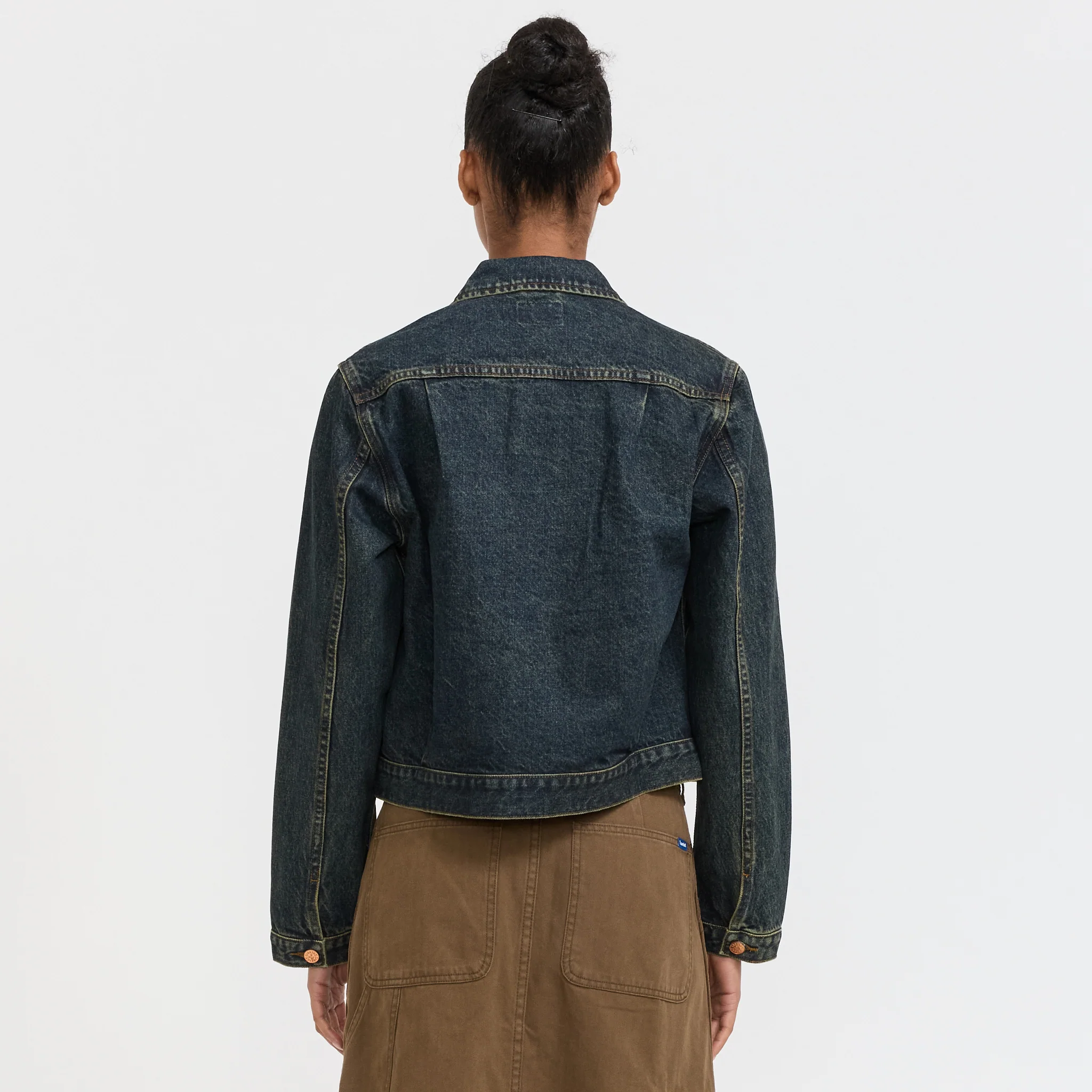 Womens Jasna Jacket Dirty Indigo - Image 4