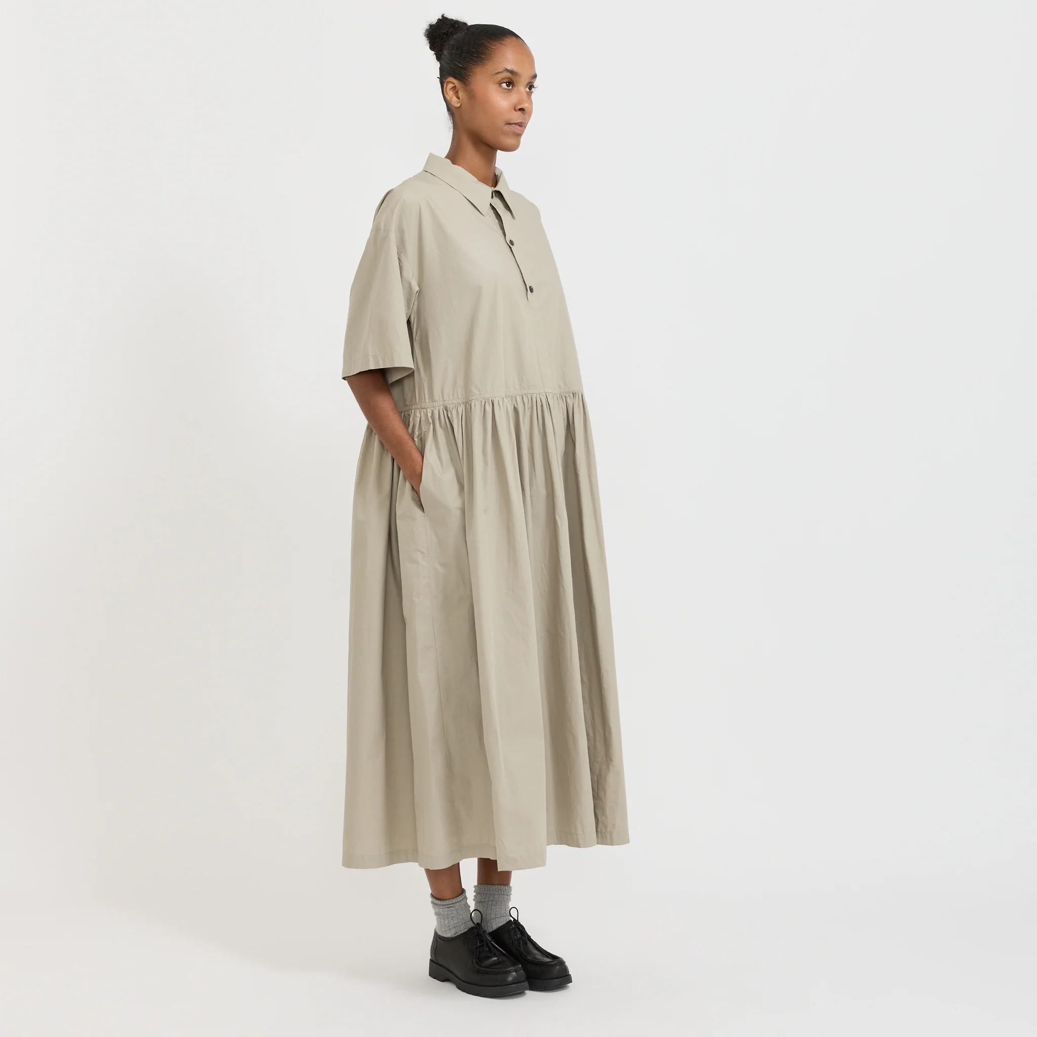 Jezabel Dress Oyster - Image 3
