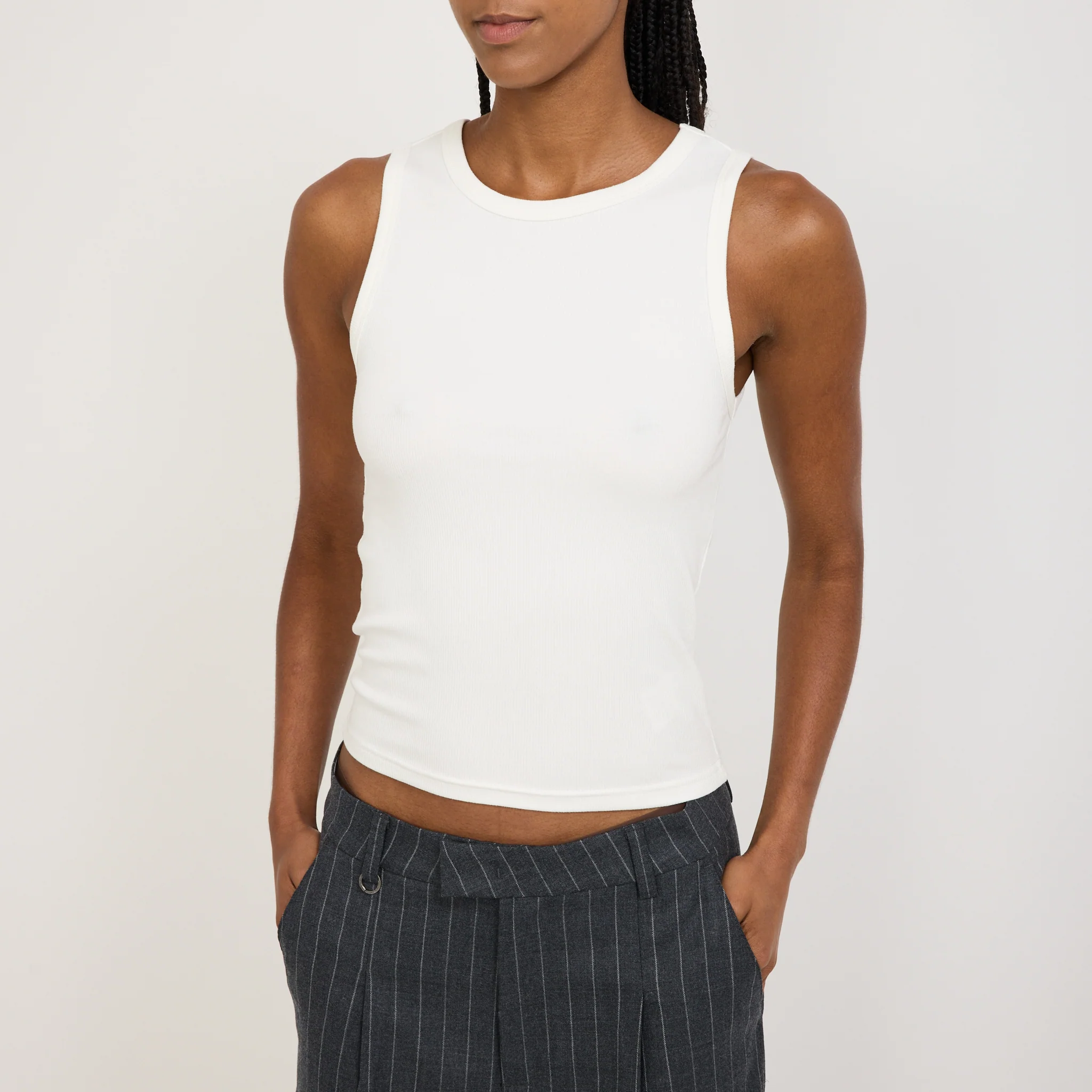 Jonesy Singlet AM White - Image 5