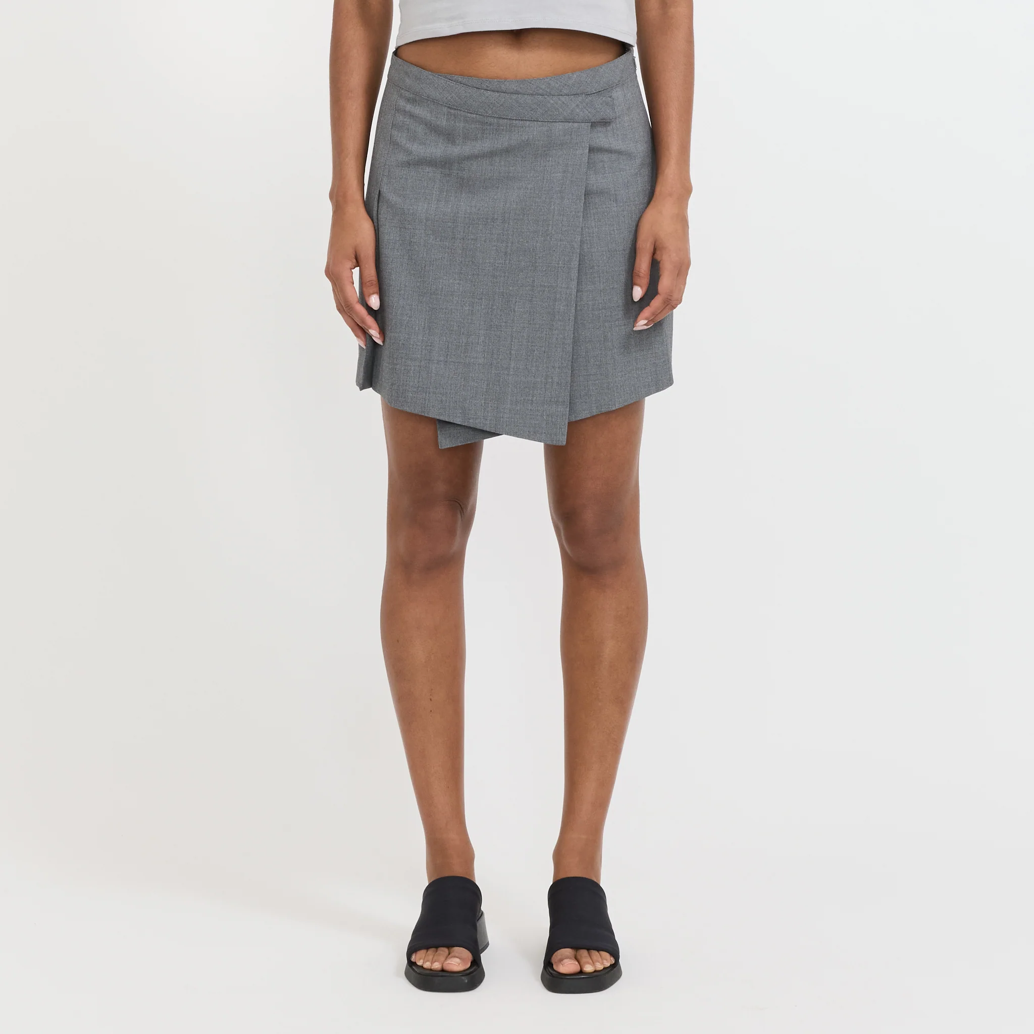 Juli Skirt Grey Melange