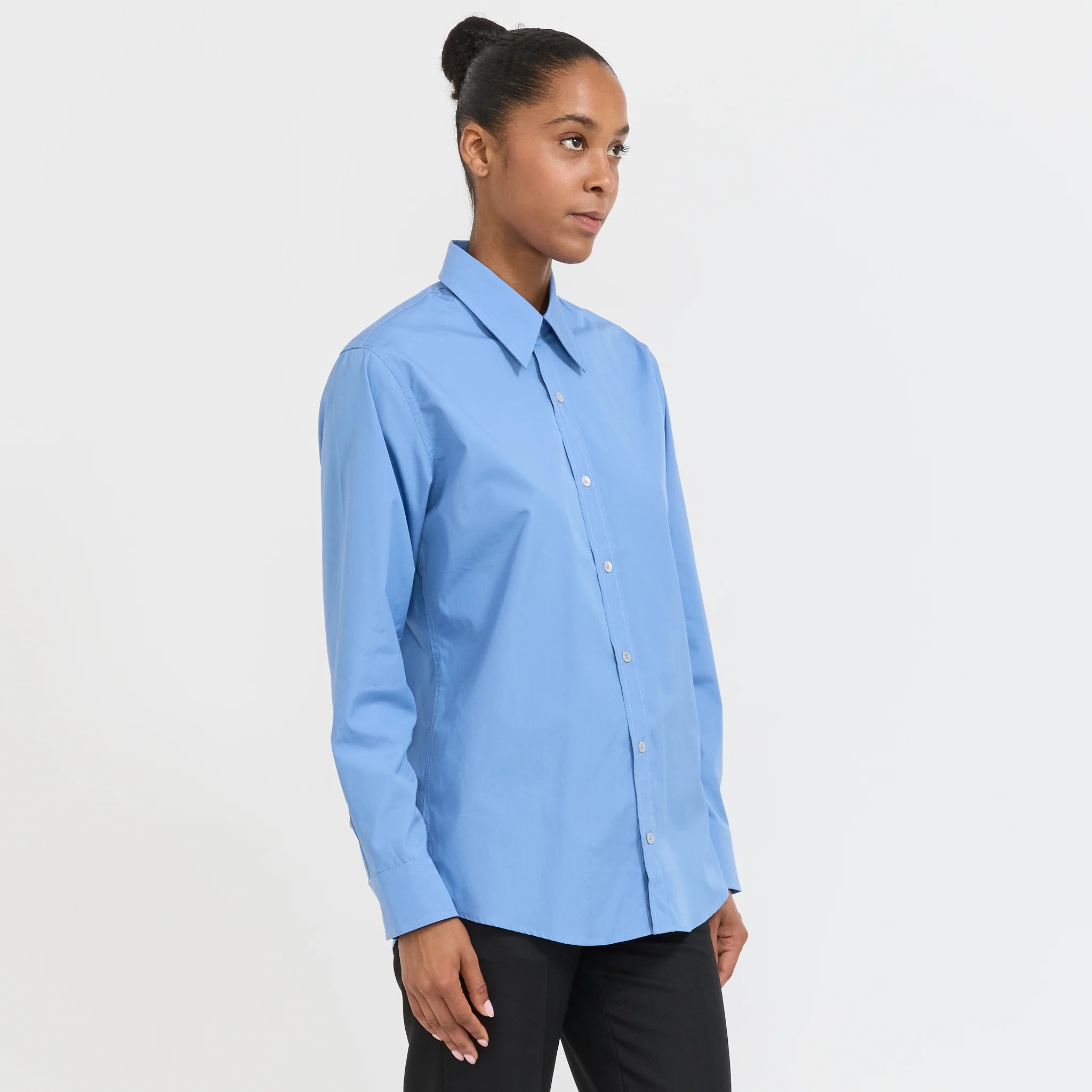 Kayla Shirt Blue - Image 3