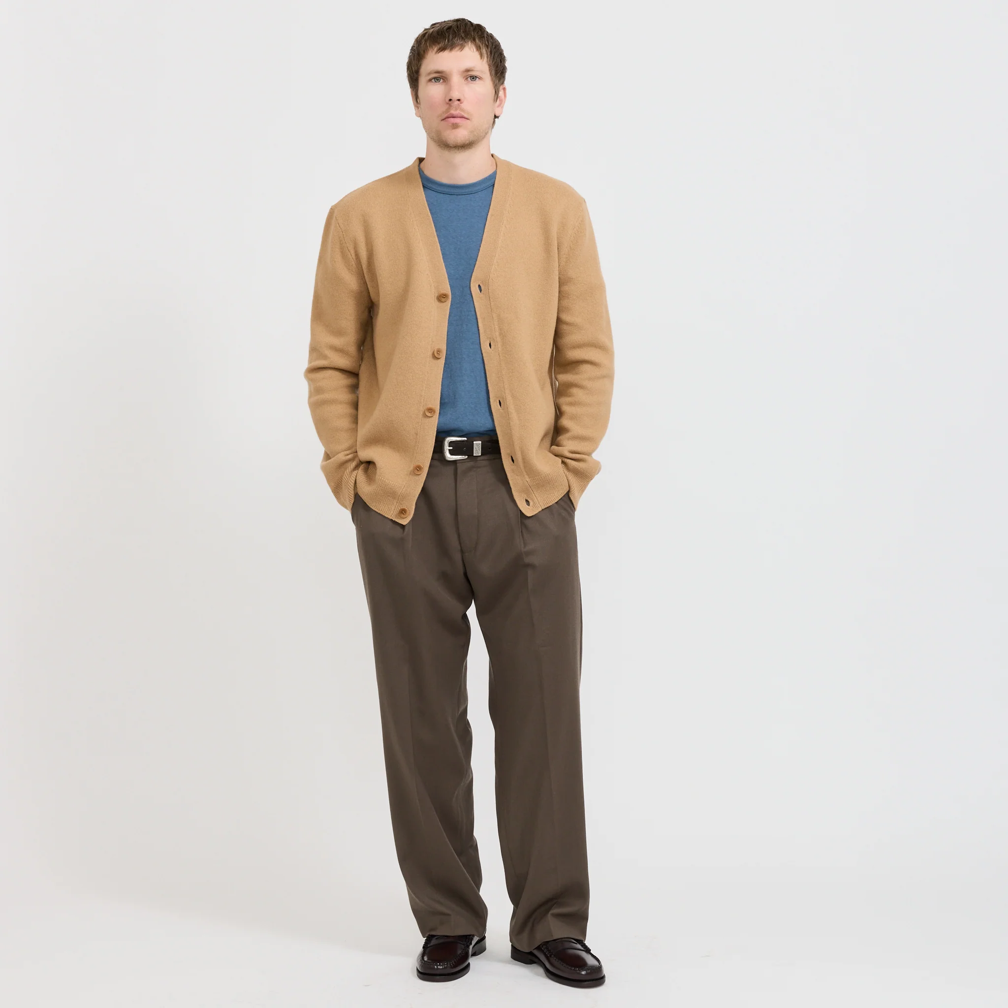 Kenny Cardigan Camel - Image 2