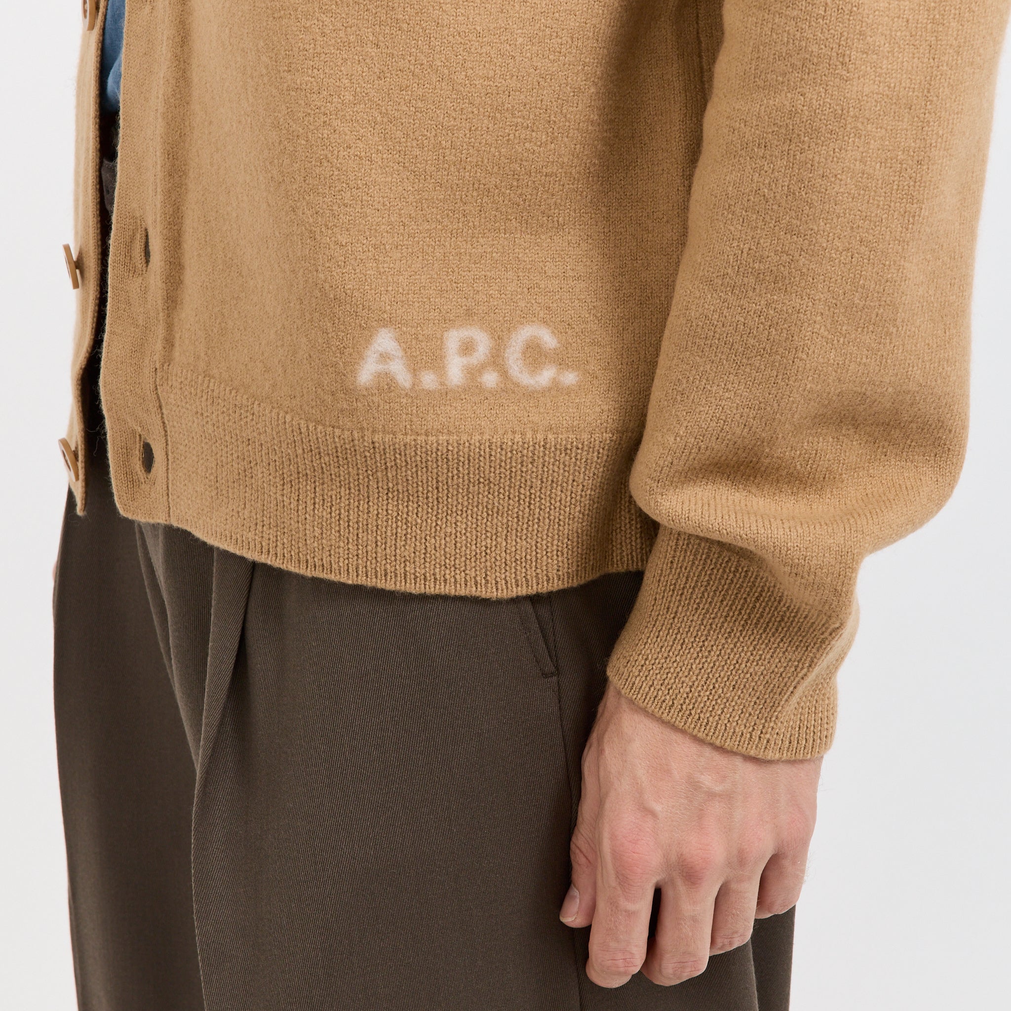Kenny Cardigan Camel - Image 6