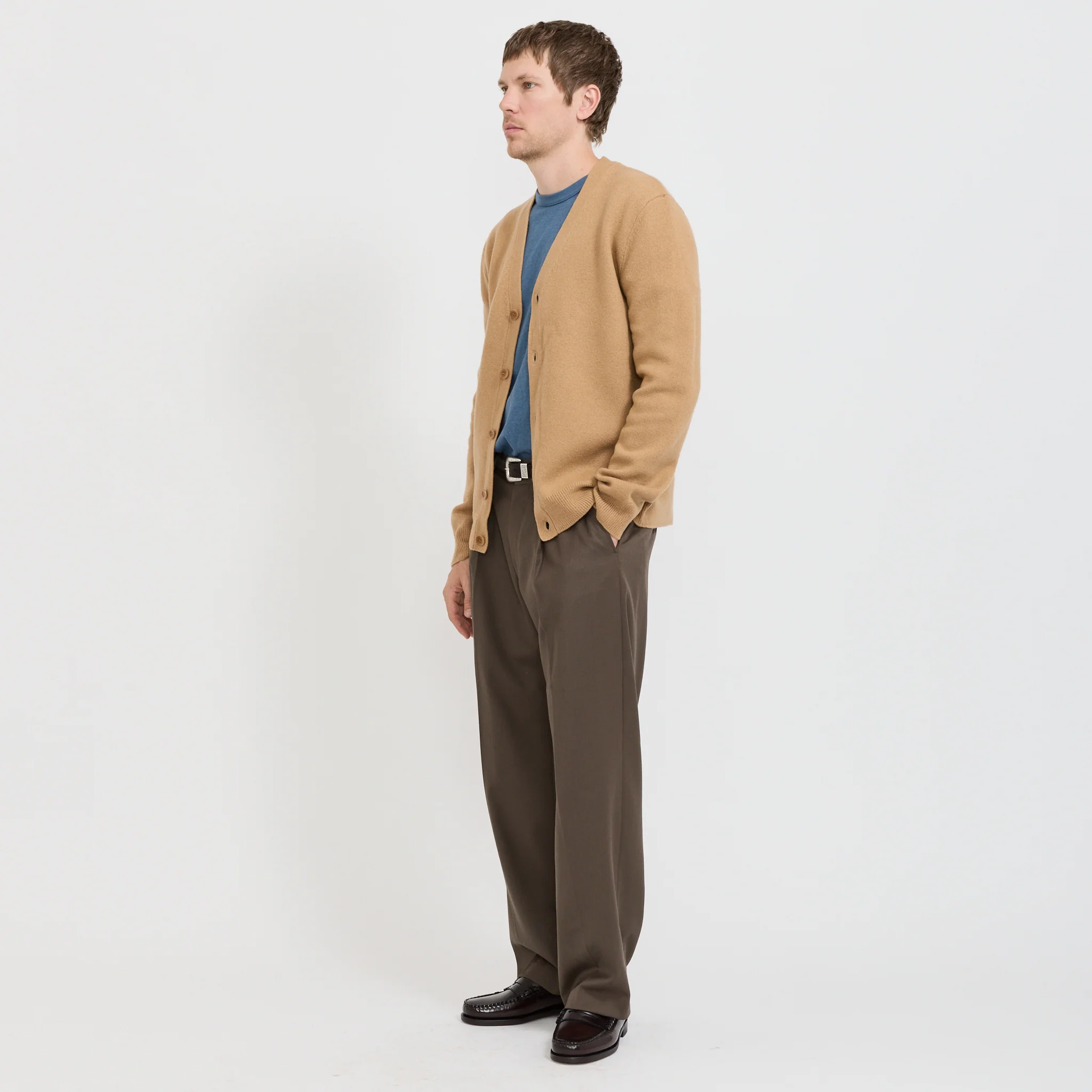 Kenny Cardigan Camel - Image 7