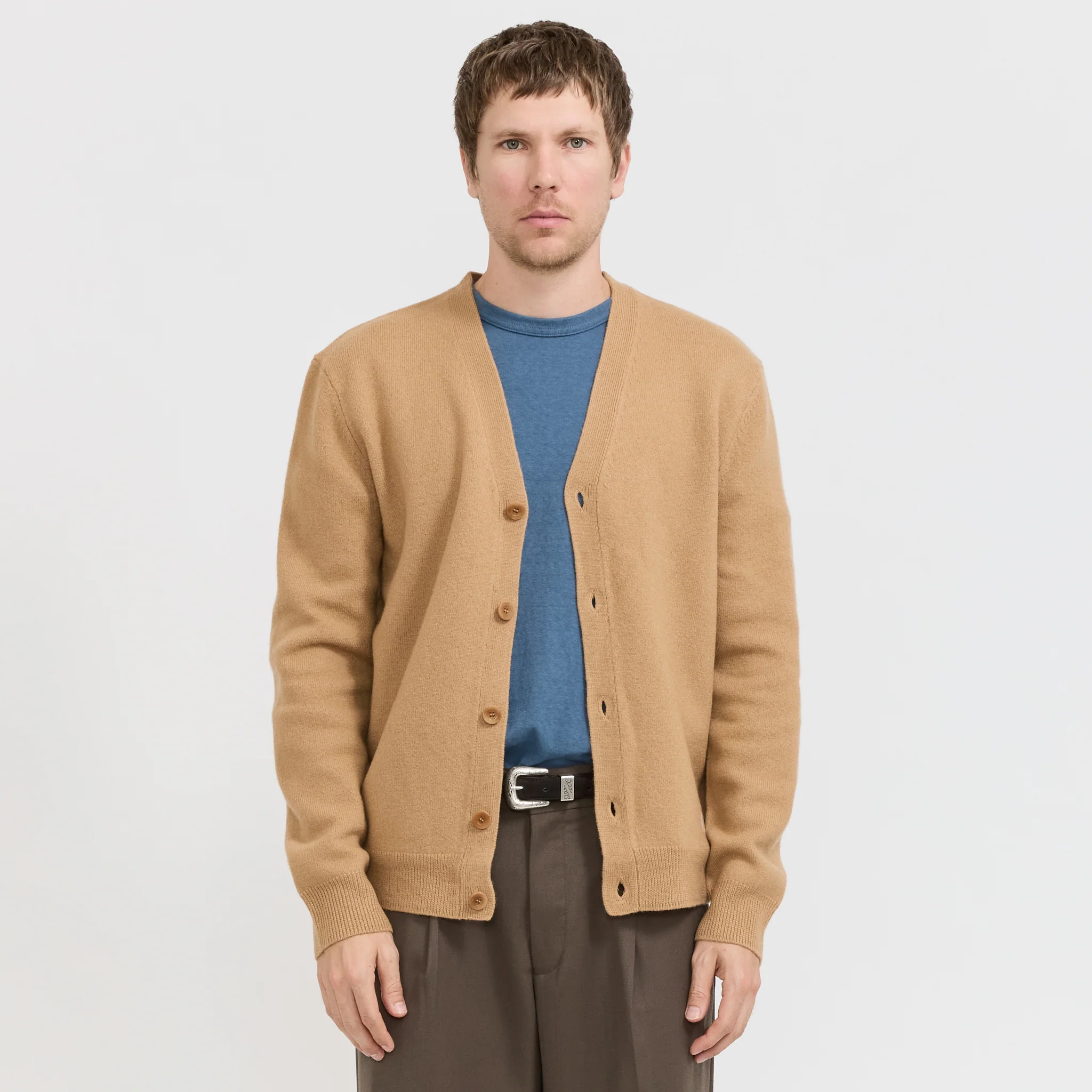 Kenny Cardigan Camel - Image 8