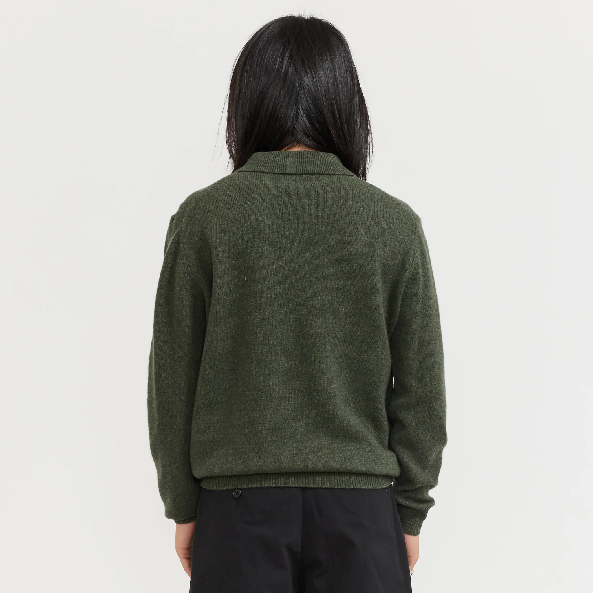 Knit Polo 9G Green - Image 4