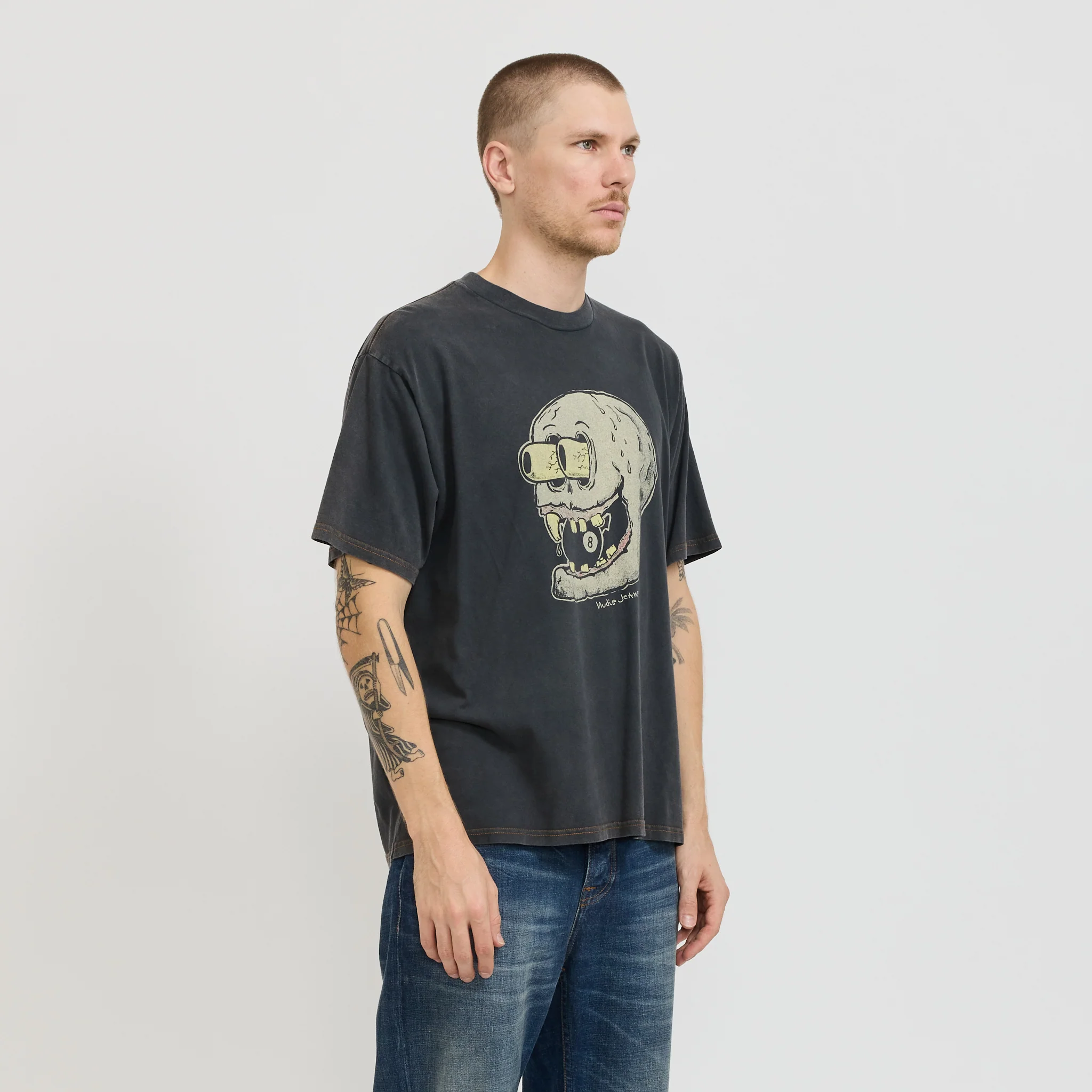 Koffe 8 Ball T-Shirt Antracite - Image 3