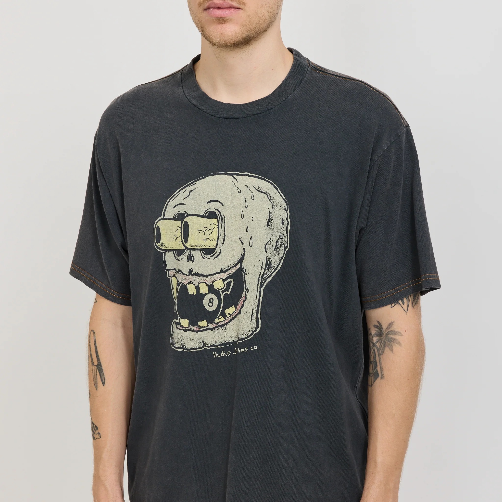 Koffe 8 Ball T-Shirt Antracite - Image 5