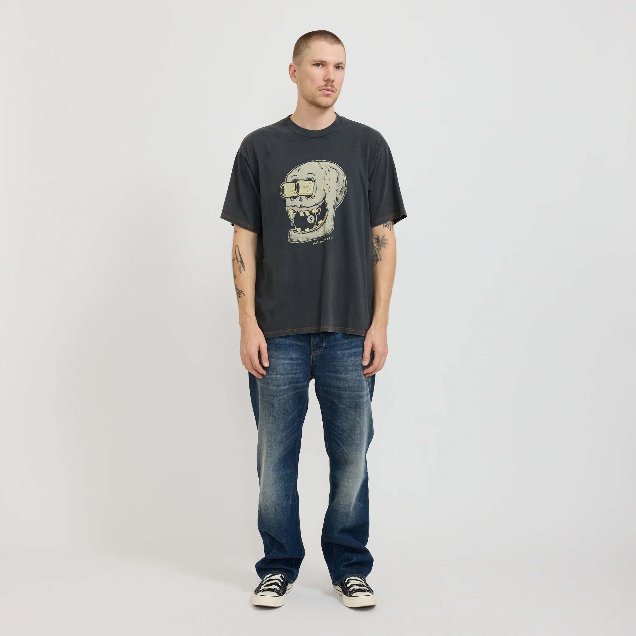 Koffe 8 Ball T-Shirt Antracite - Image 6