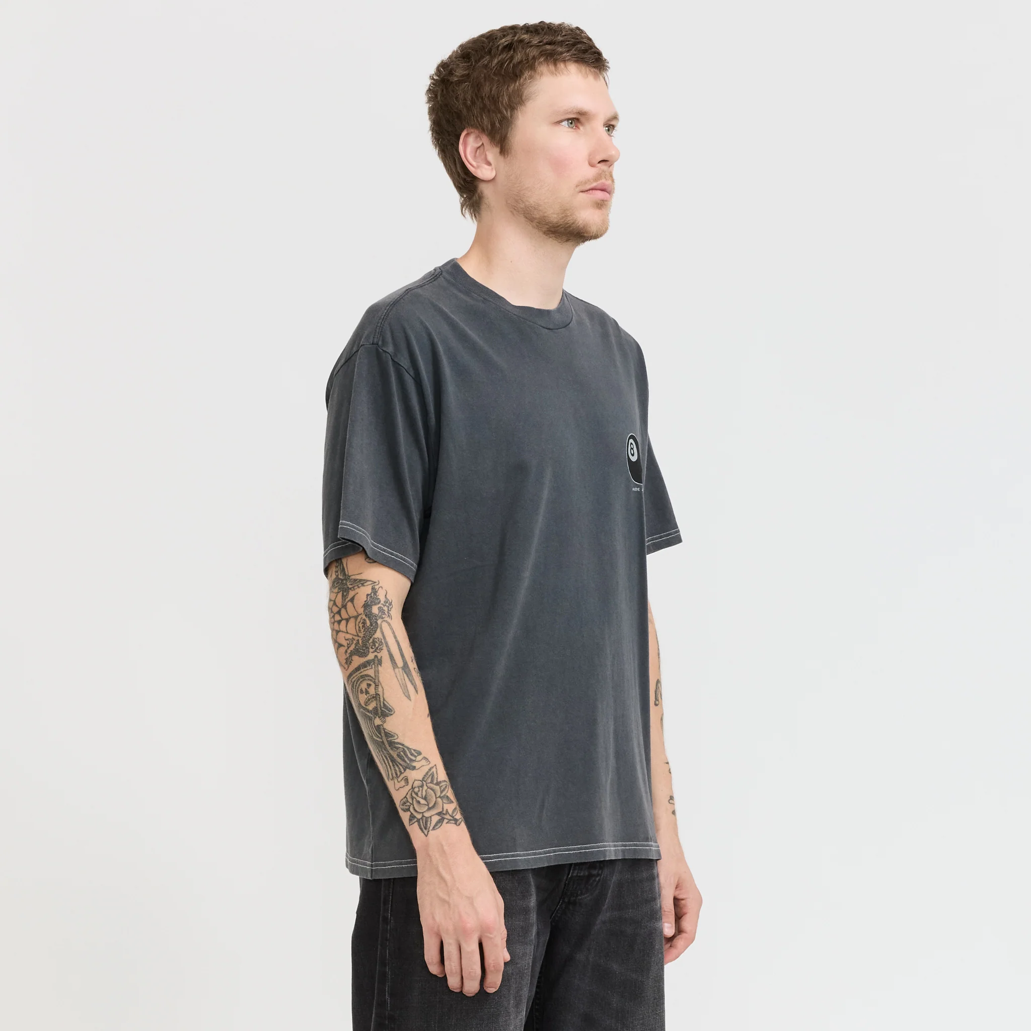 Koffe Knock-Topus T-Shirt Antracite - Image 3