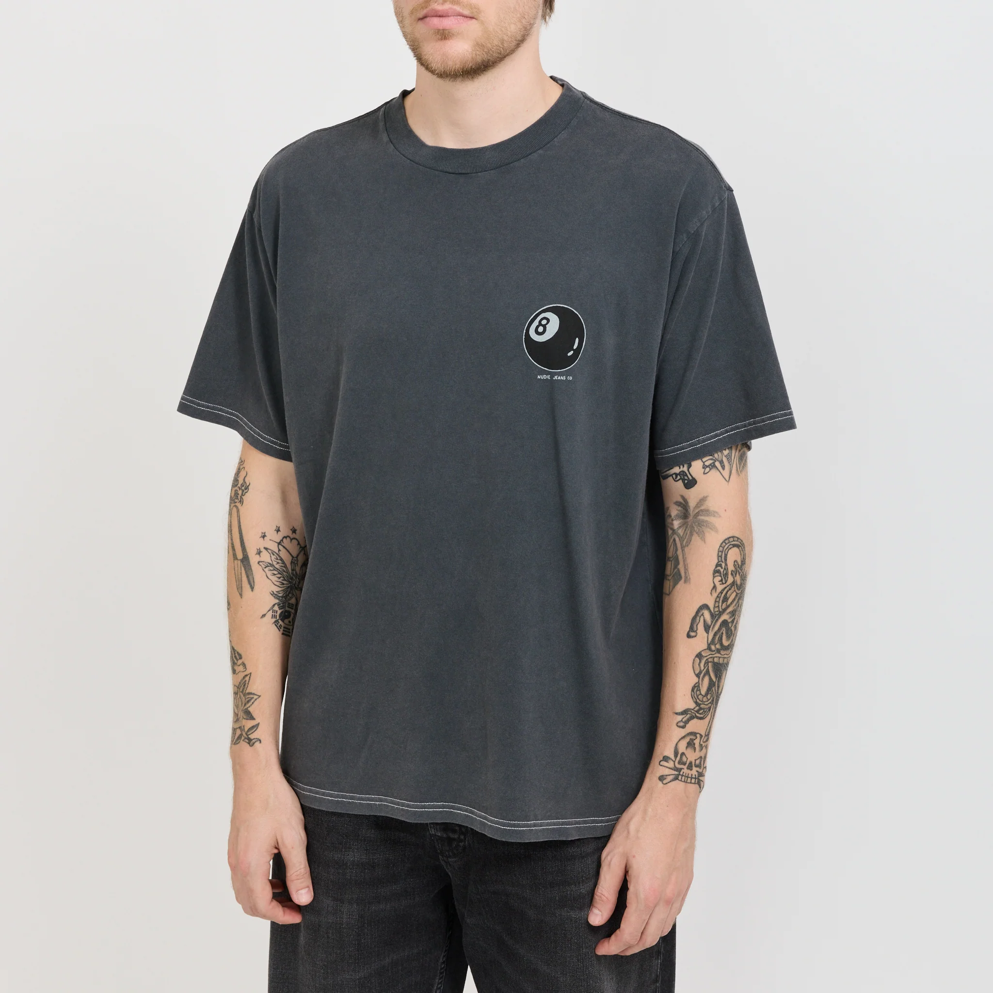 Koffe Knock-Topus T-Shirt Antracite - Image 5