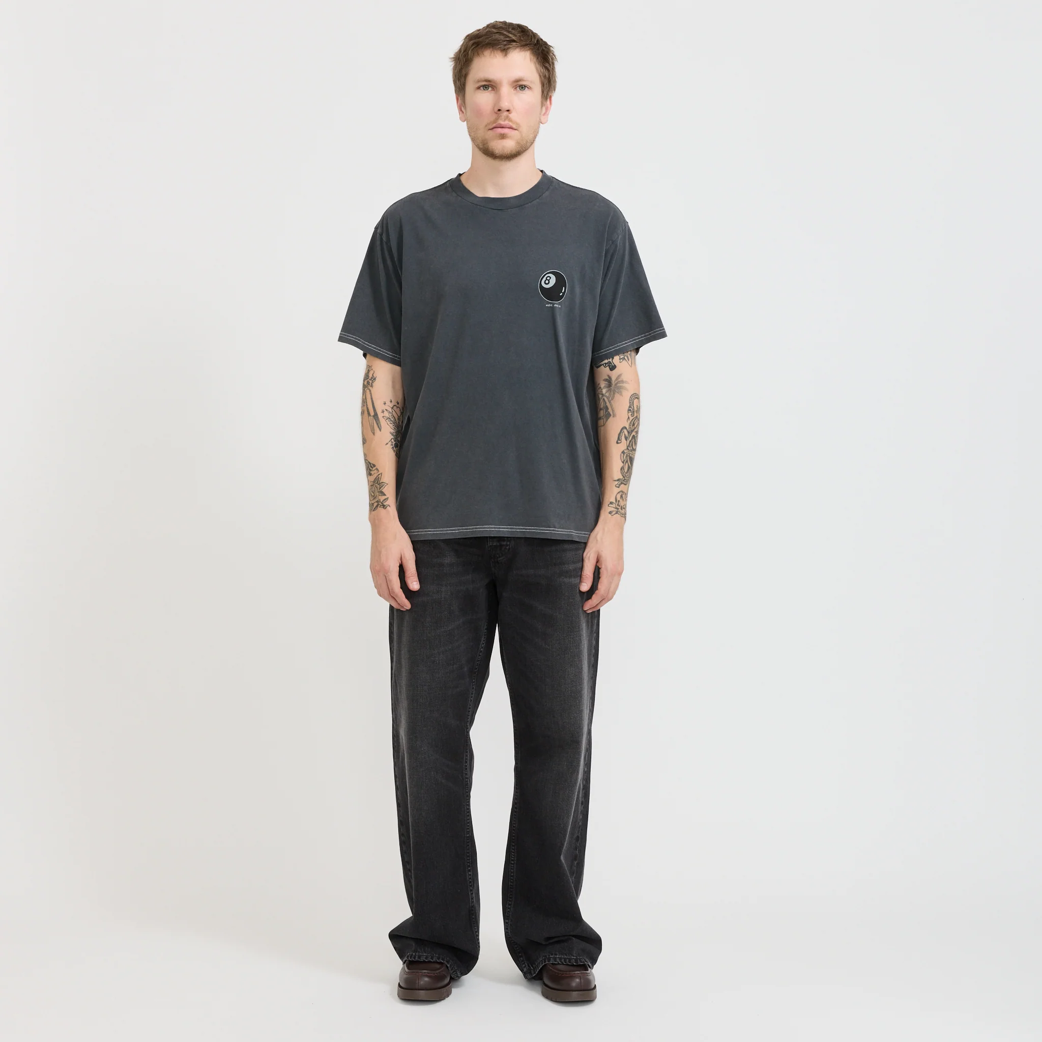 Koffe Knock-Topus T-Shirt Antracite - Image 6