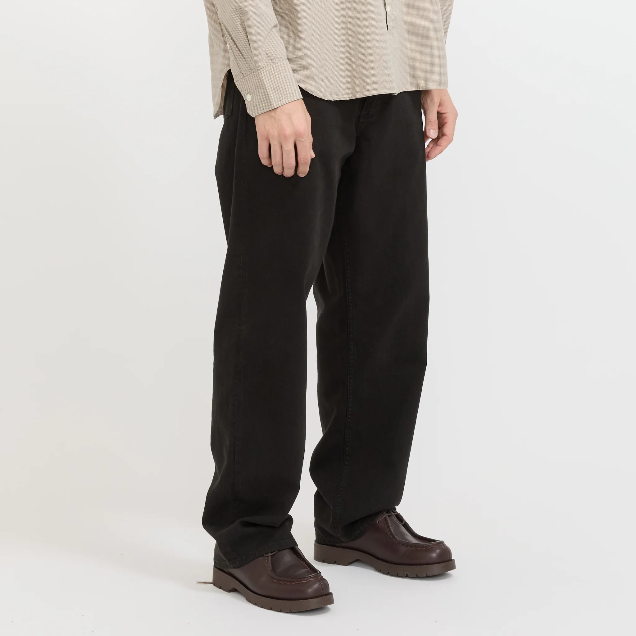 Korshavn Relaxed 5 Pocket Heavy Twill Trouser Black - Image 2