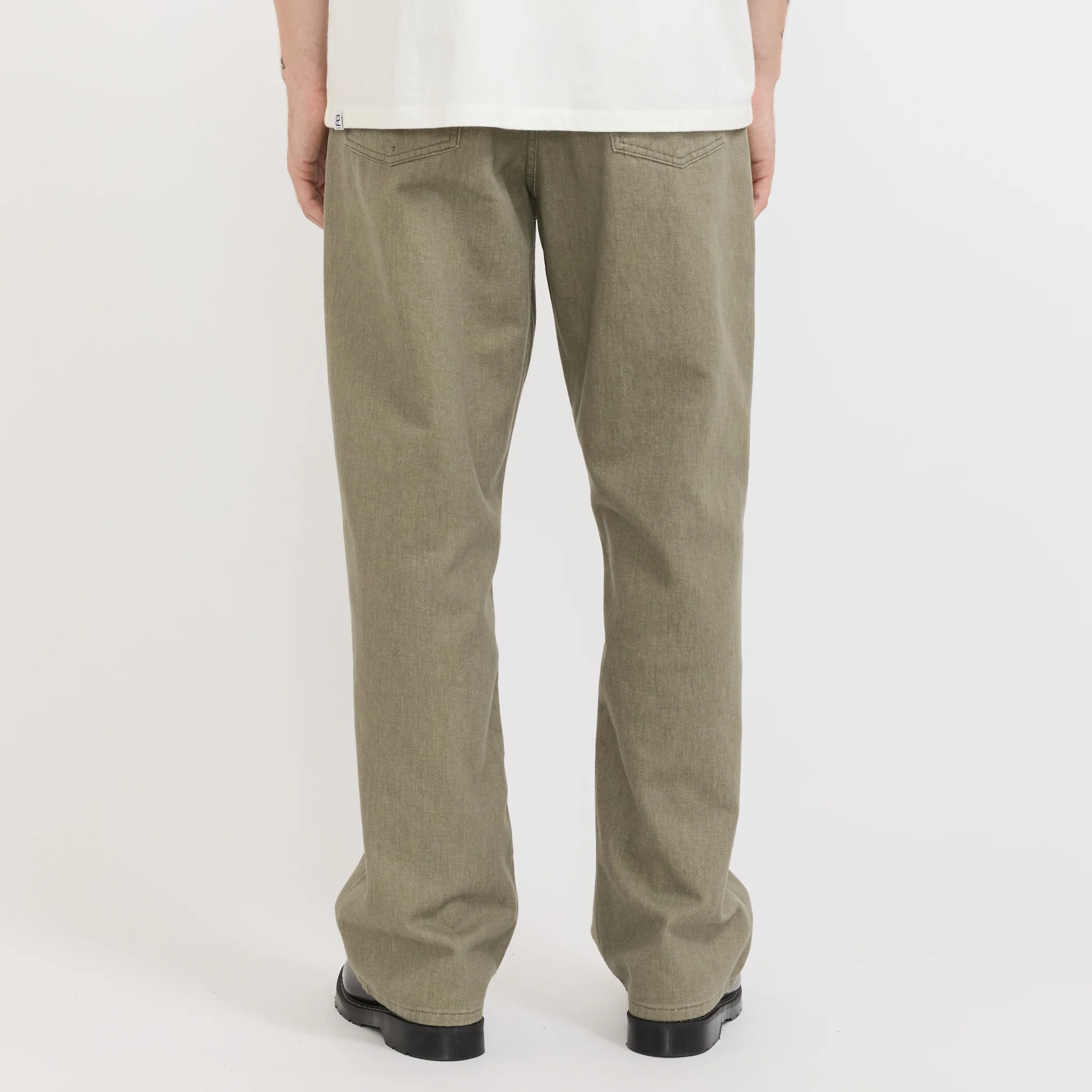 Korshavn Relaxed 5 Pocket Resist Dyed Twill Vetiver - Image 4