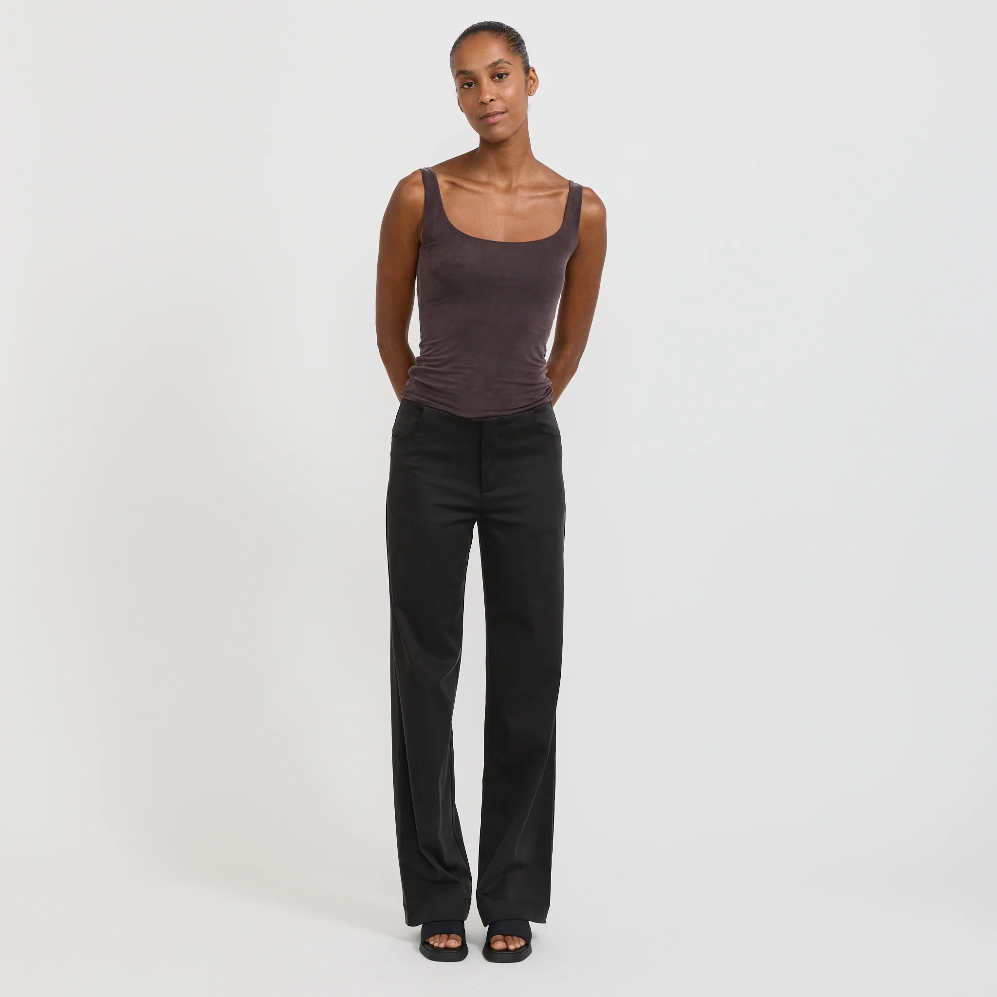 Kylie Vest Chocolate - Image 2