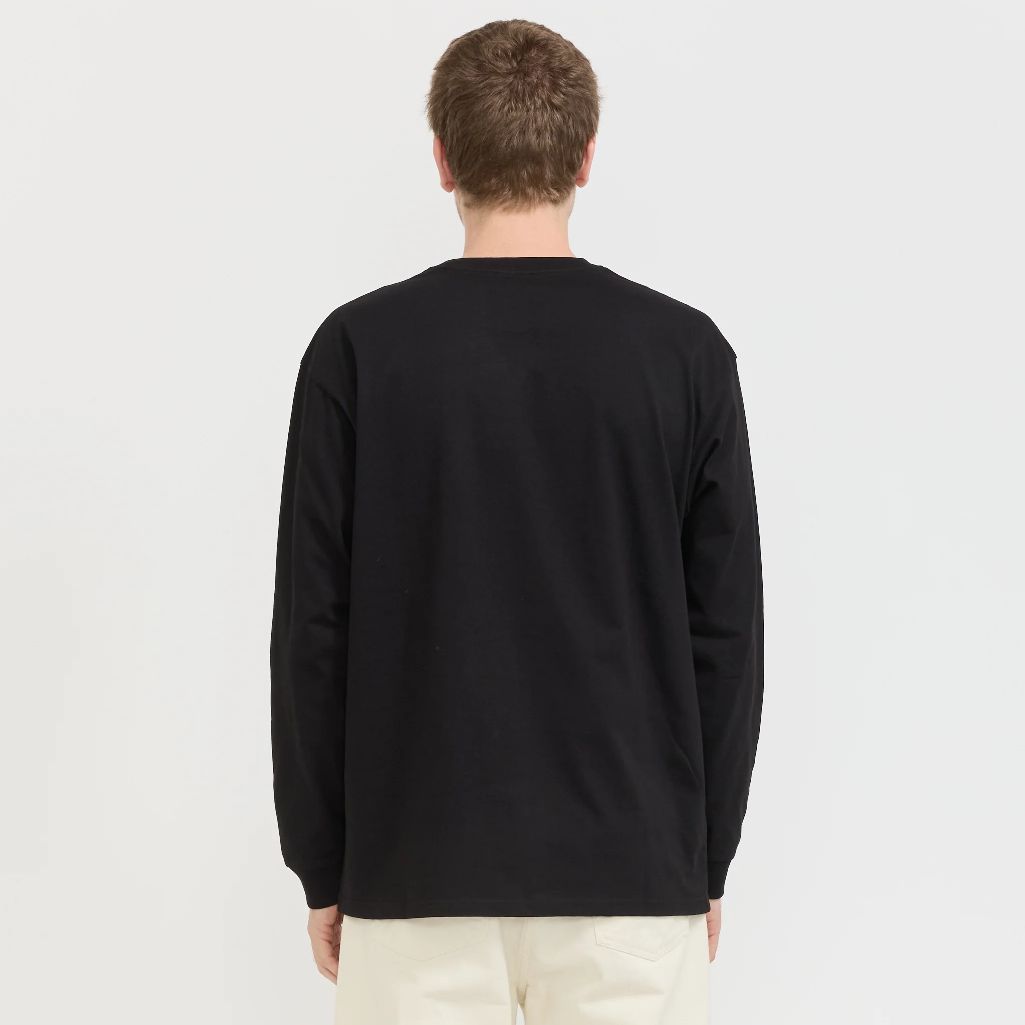 L/S Chase T-Shirt Black/Gold - Image 4
