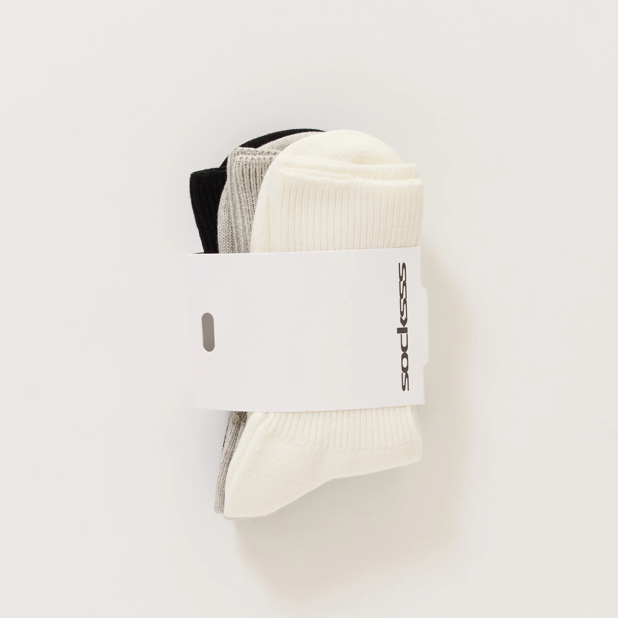 Lagom Mix 3-pack Black/Grey/White - Image 2