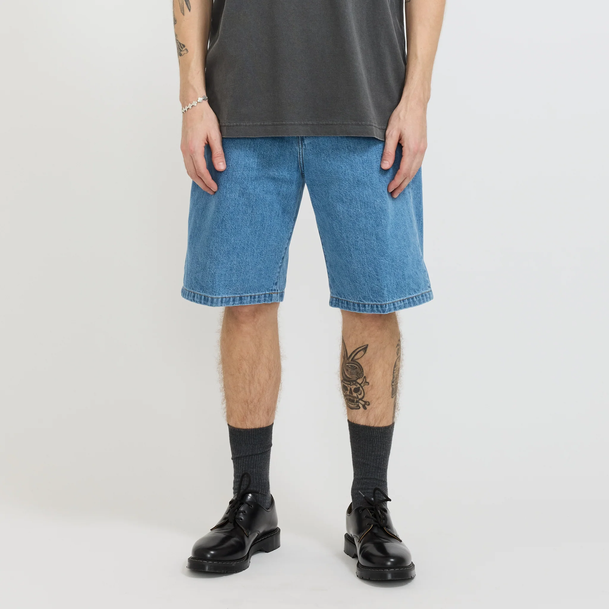 Landon Short Blue Heavy Stone Washed - Image 7