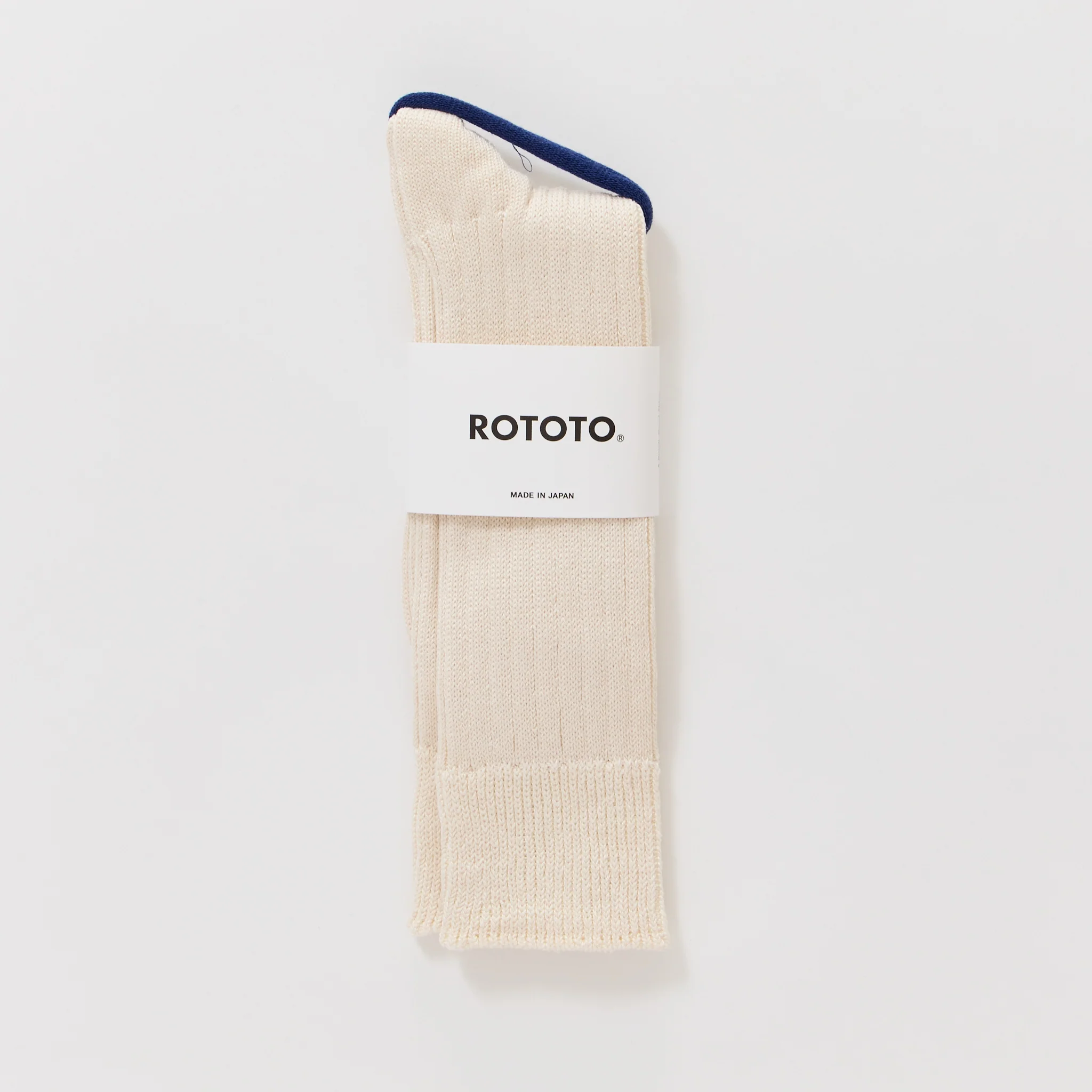 Linen Cotton Crew Ecru - Image 2