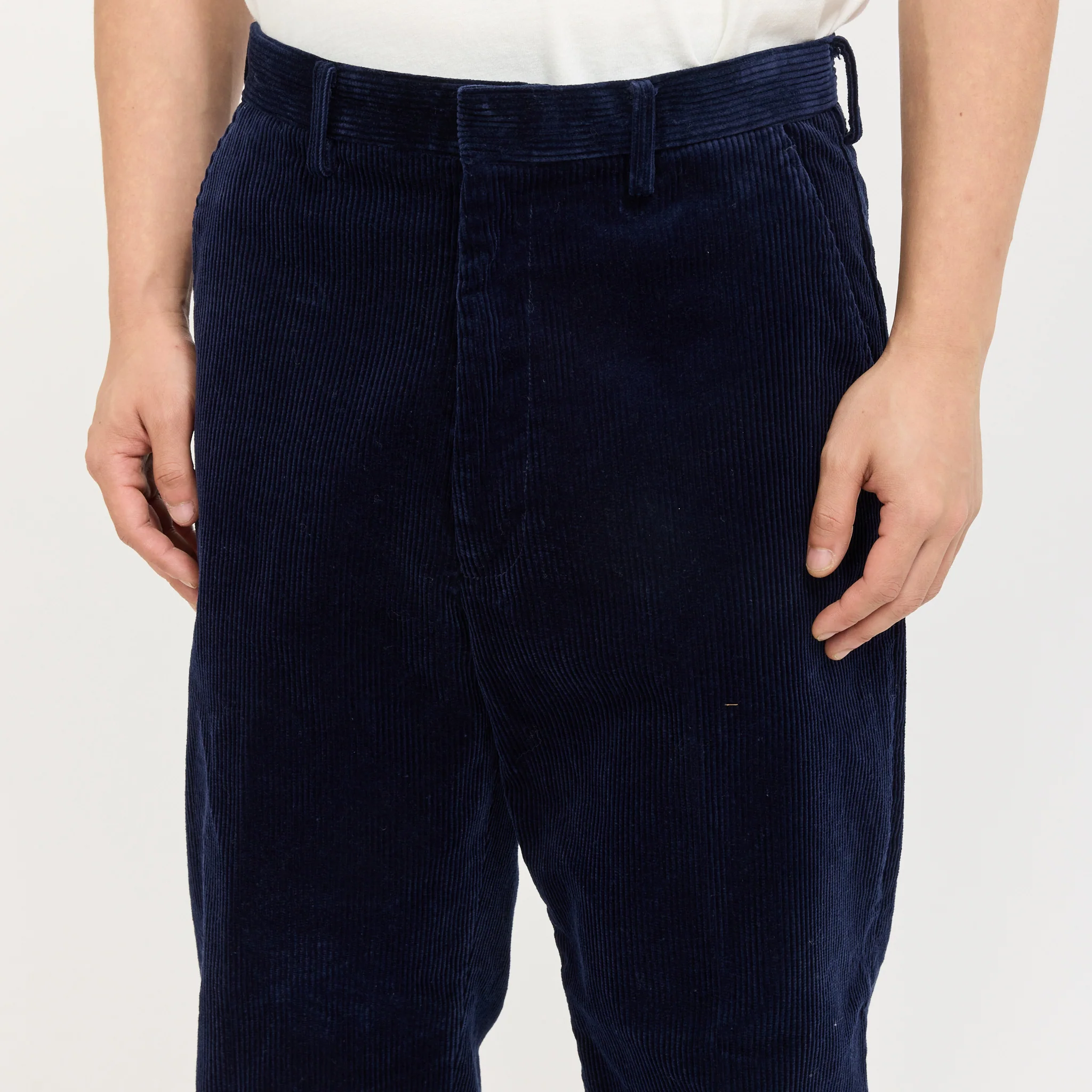 Lipsi Corduroy Pant Deep Blue - Image 3