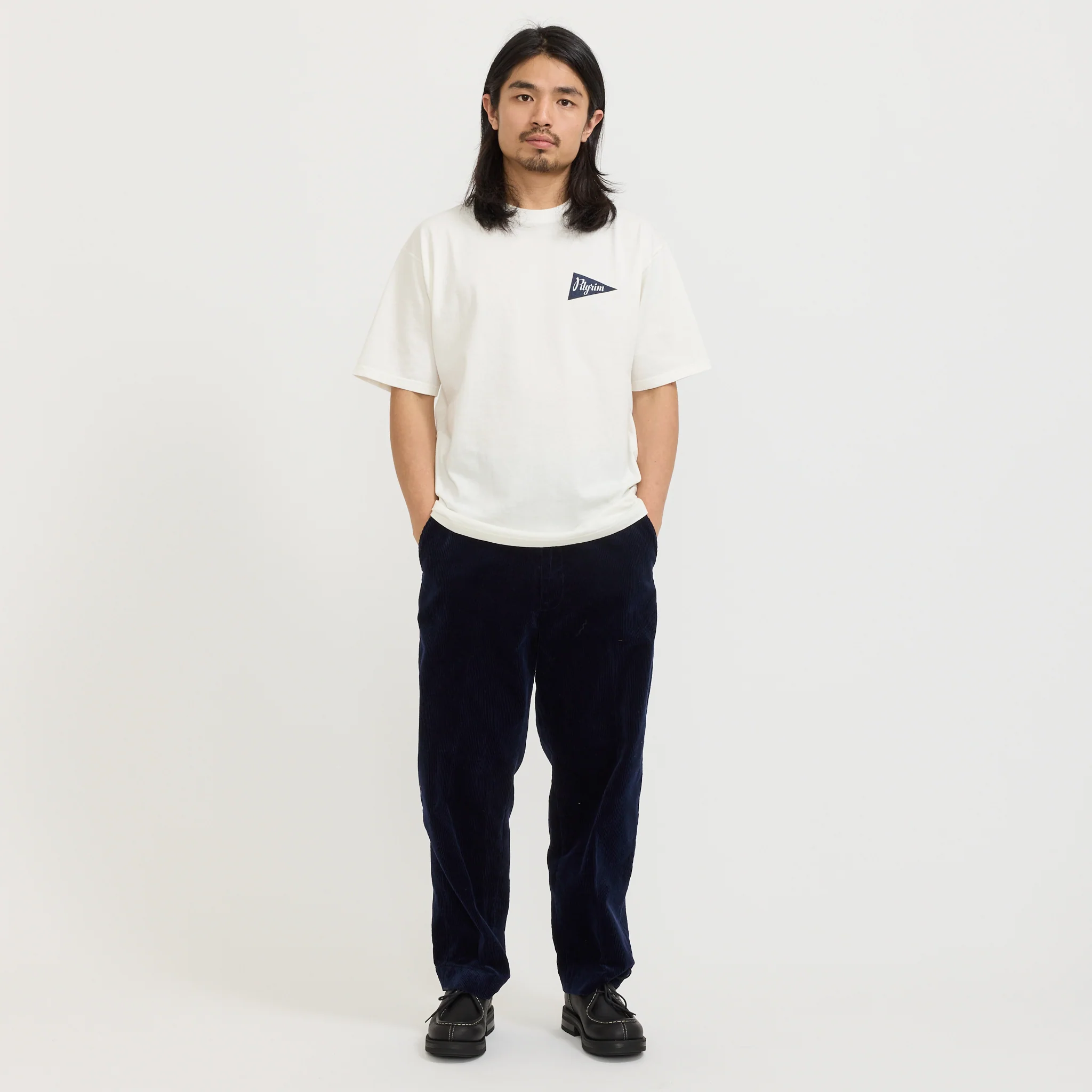 Lipsi Corduroy Pant Deep Blue - Image 7