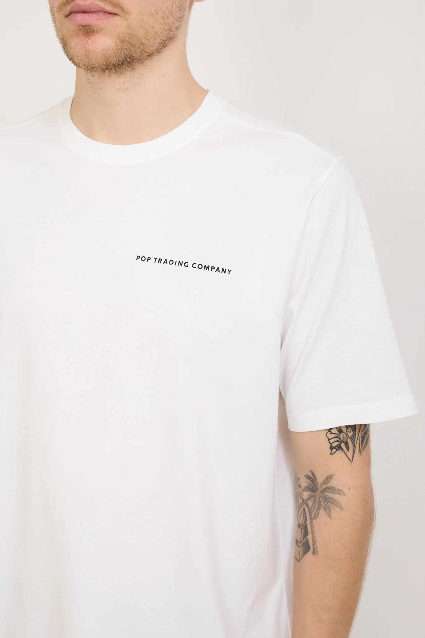 Logo T-Shirt White/Black - Image 5
