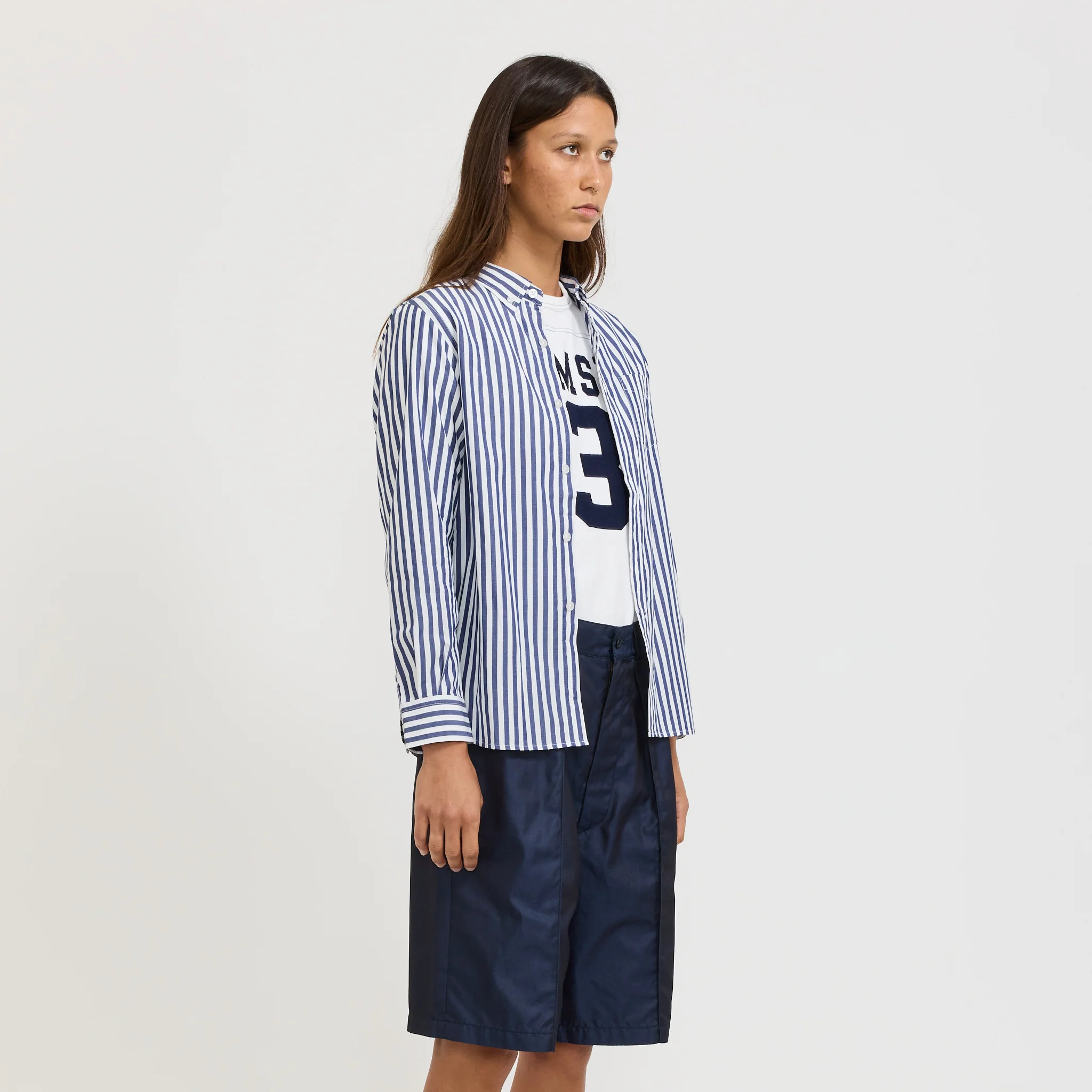London Stripe B.D Navy - Image 3
