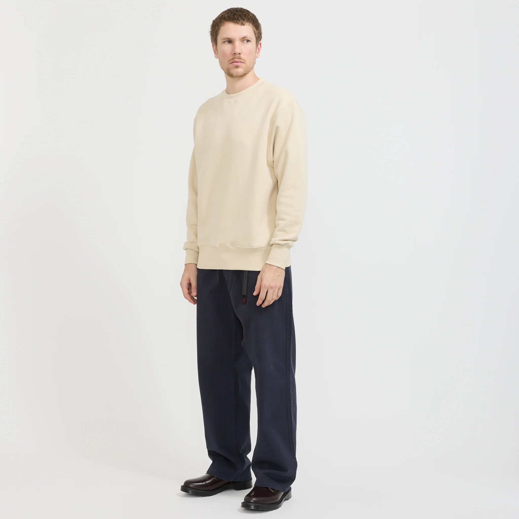 Loopback Crewneck Putty