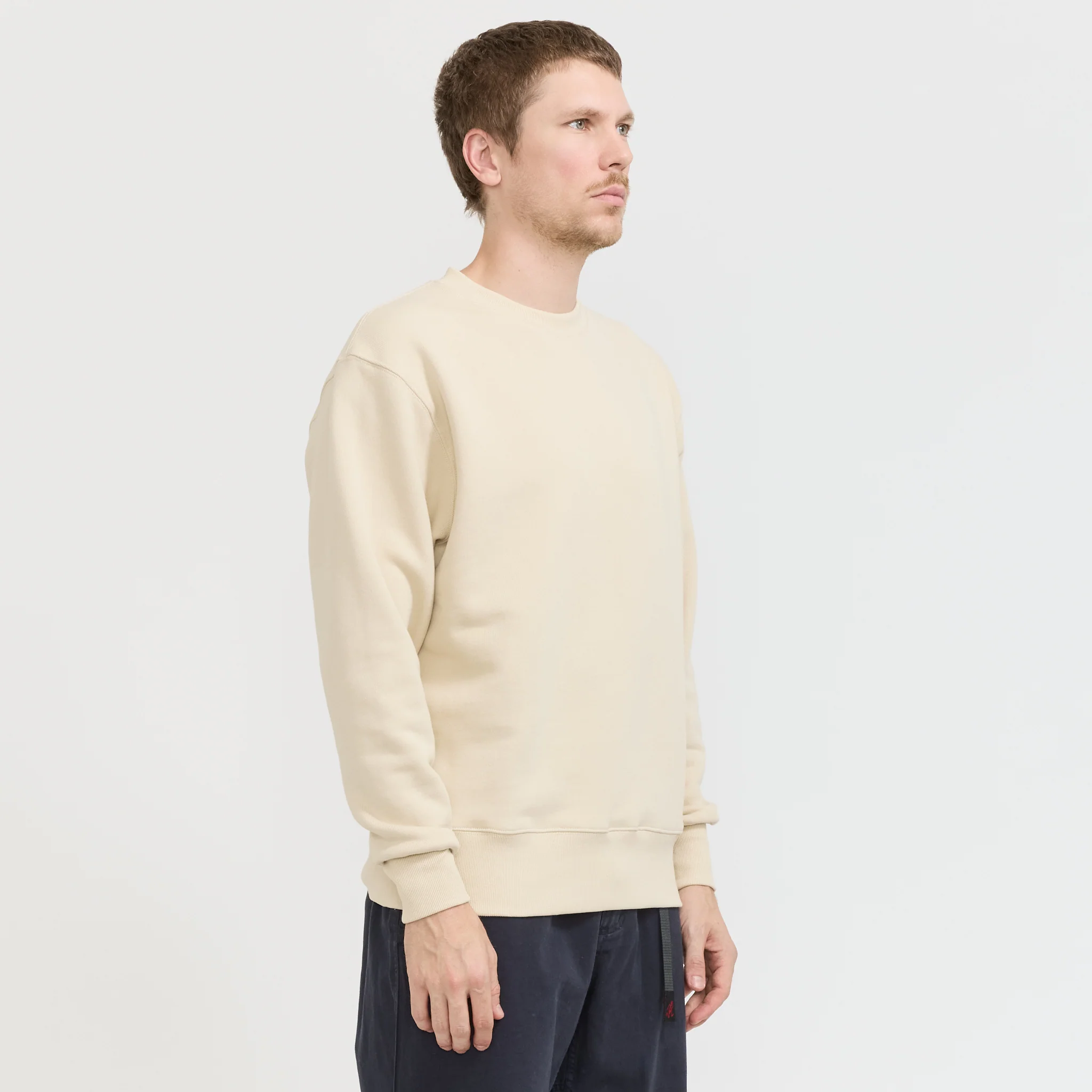 Loopback Crewneck Putty - Image 2