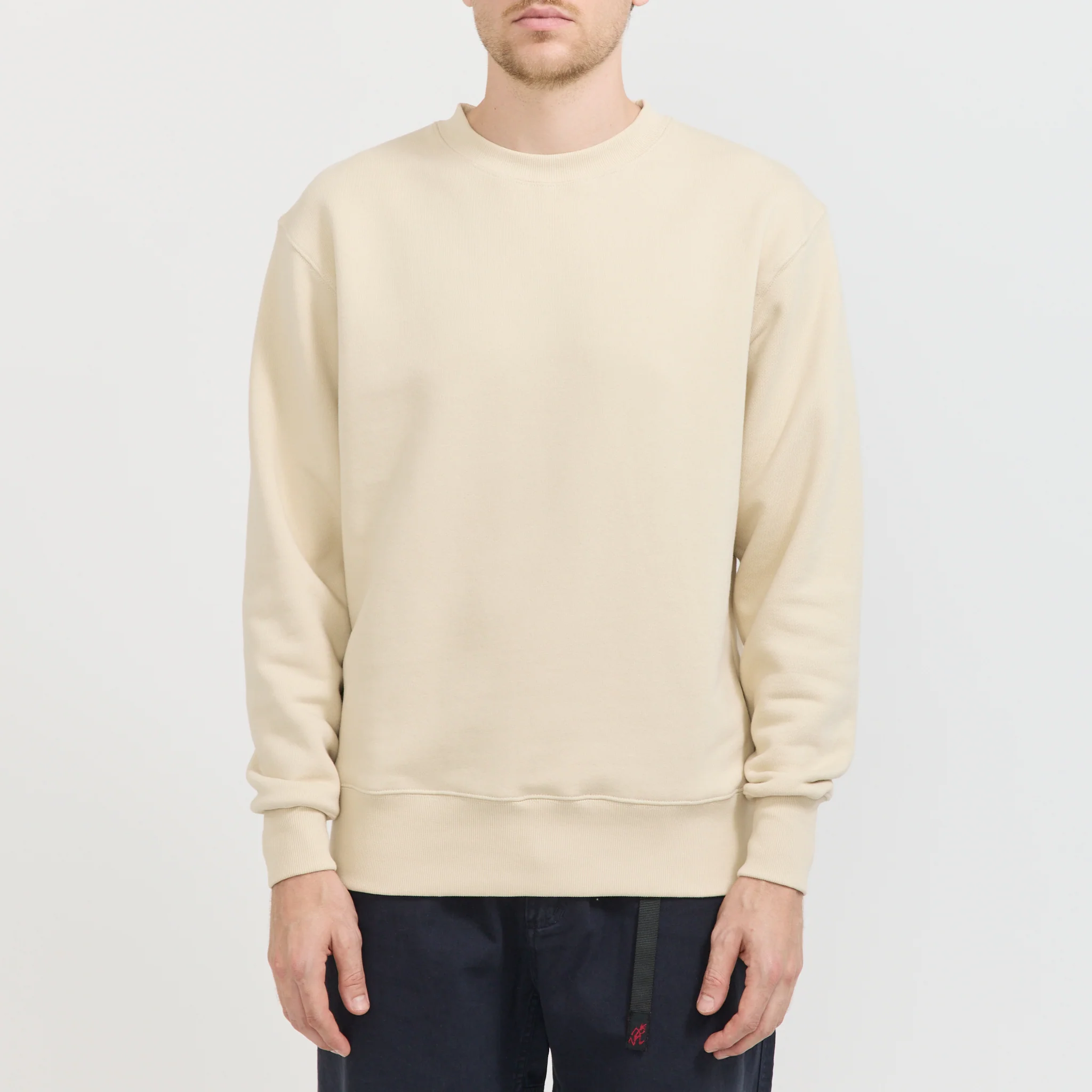 Loopback Crewneck Putty - Image 4